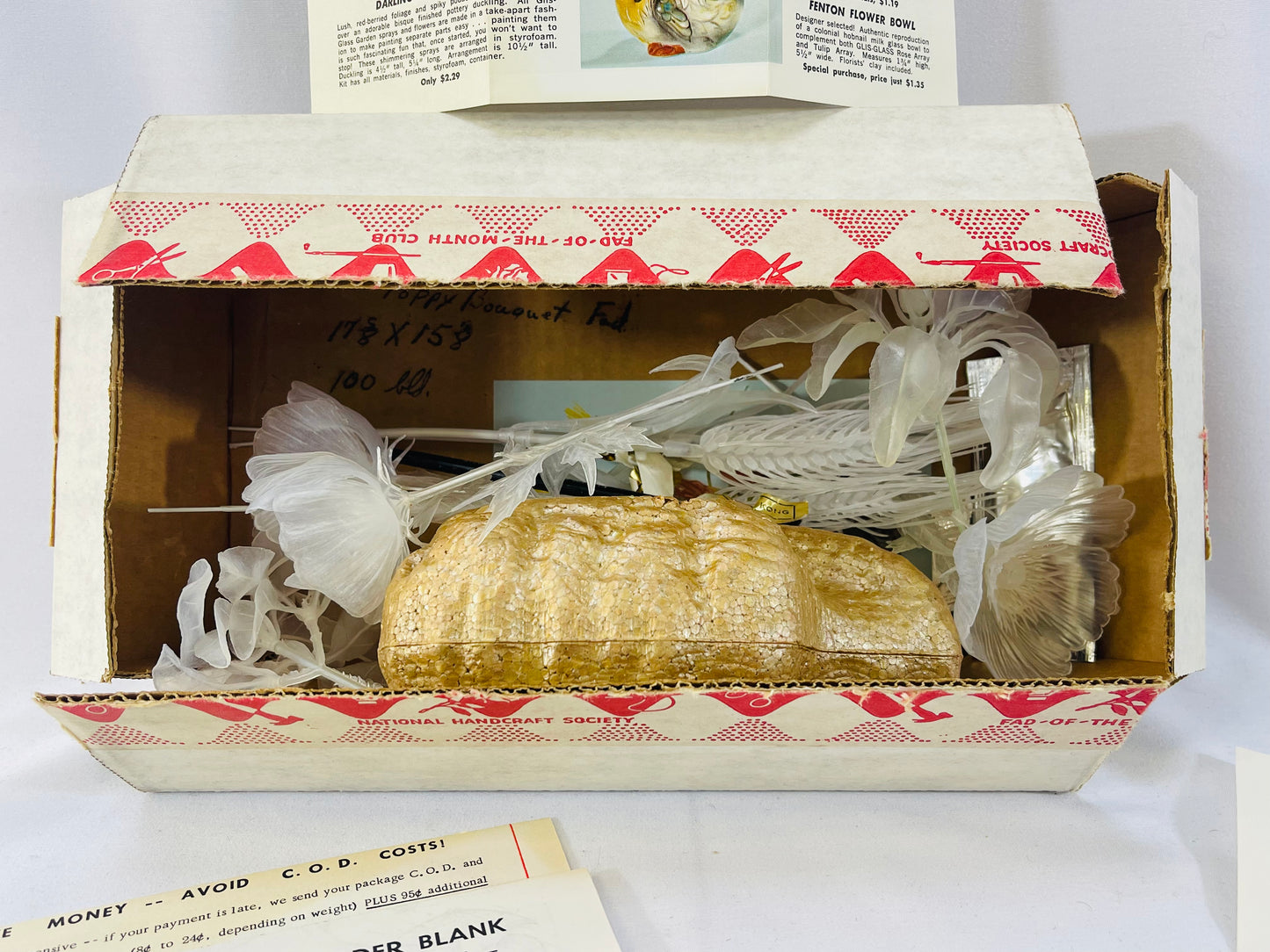 Vintage Fad of the Month Craft Project - Glis Glass