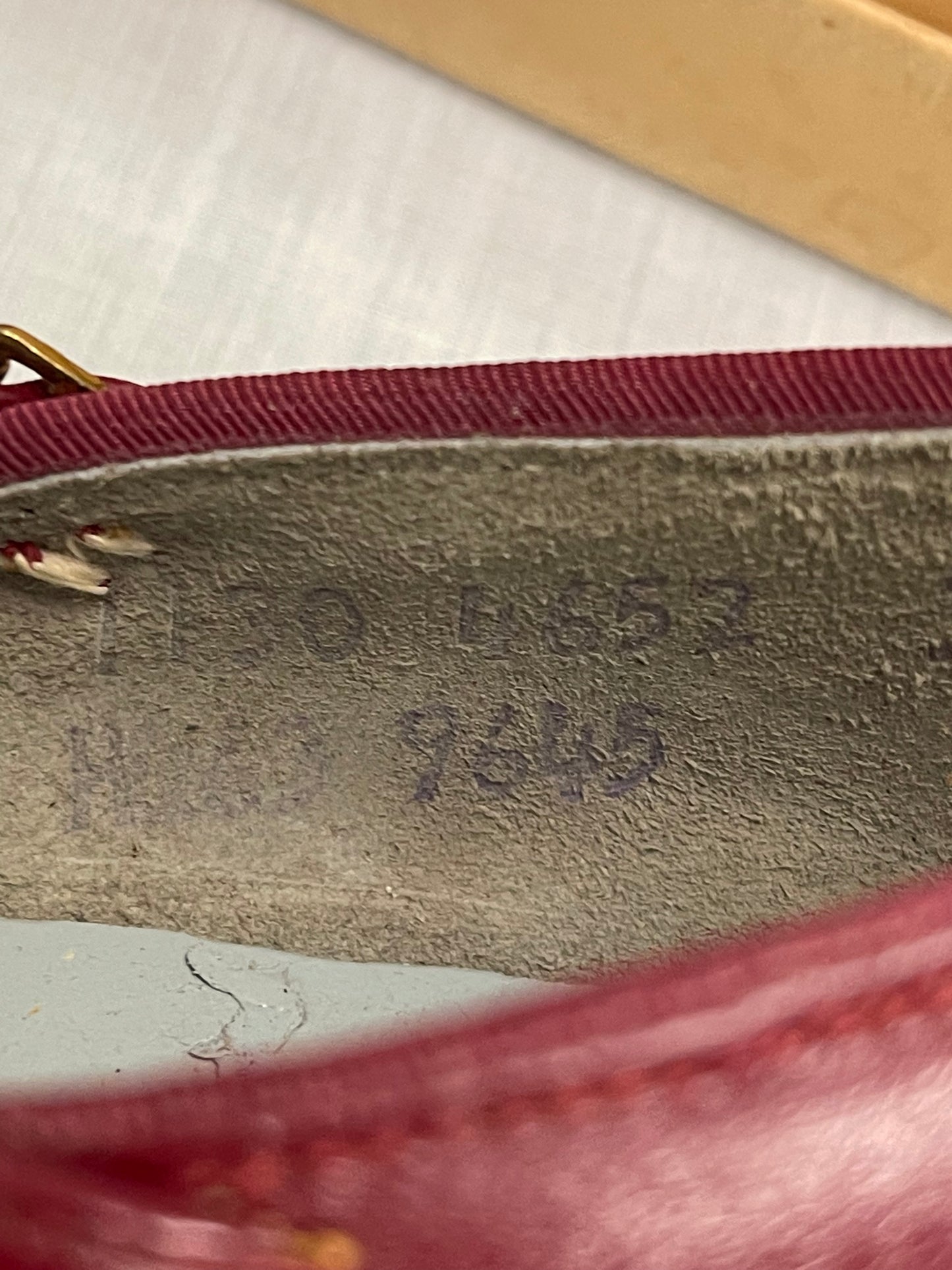 NOS Poll-Parrot Girl’s Red Leather Shoes