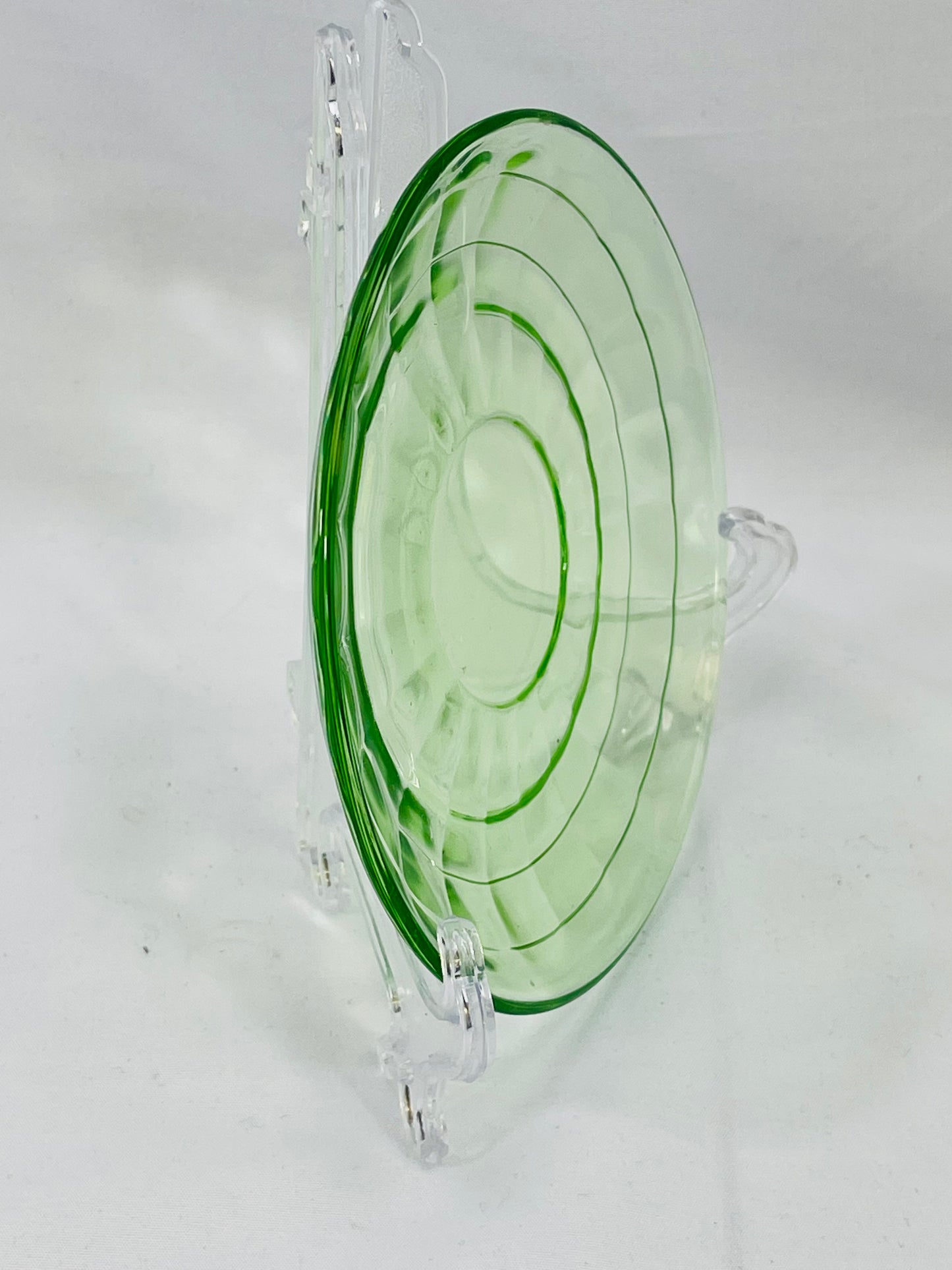 Uranium Glass saucer