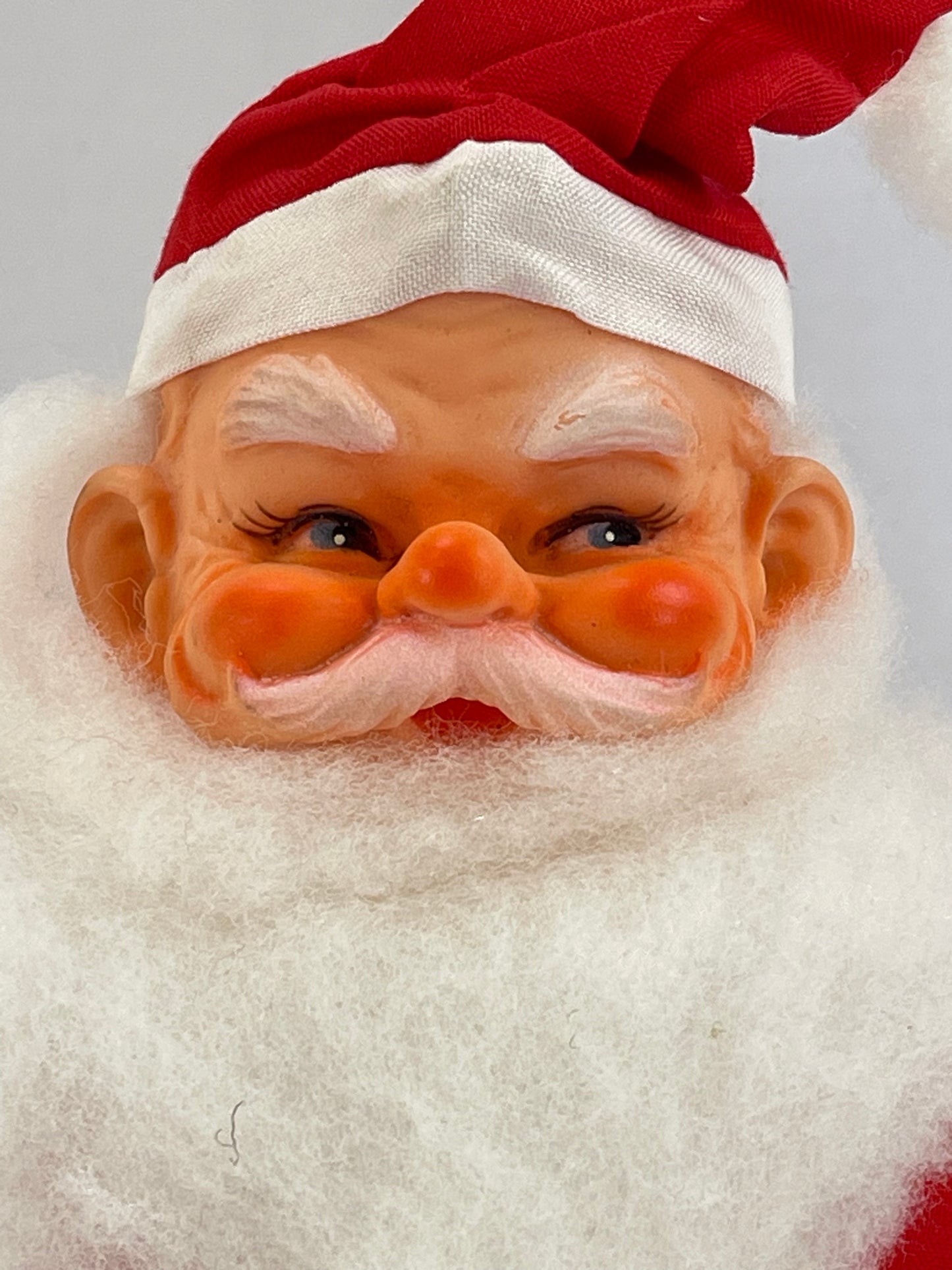 Vintage plastic Santa