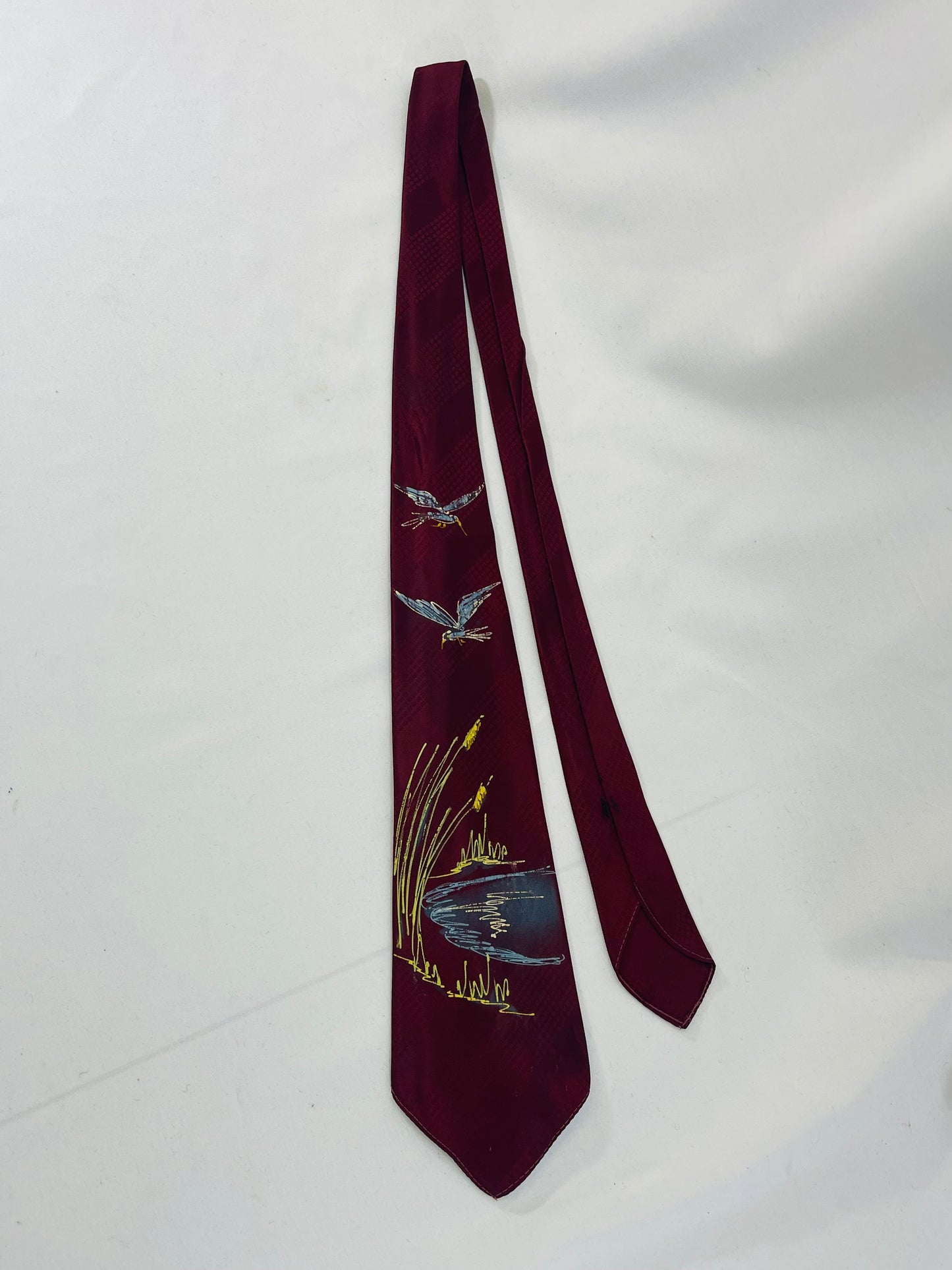 40s Townecraft Handpainted Tie