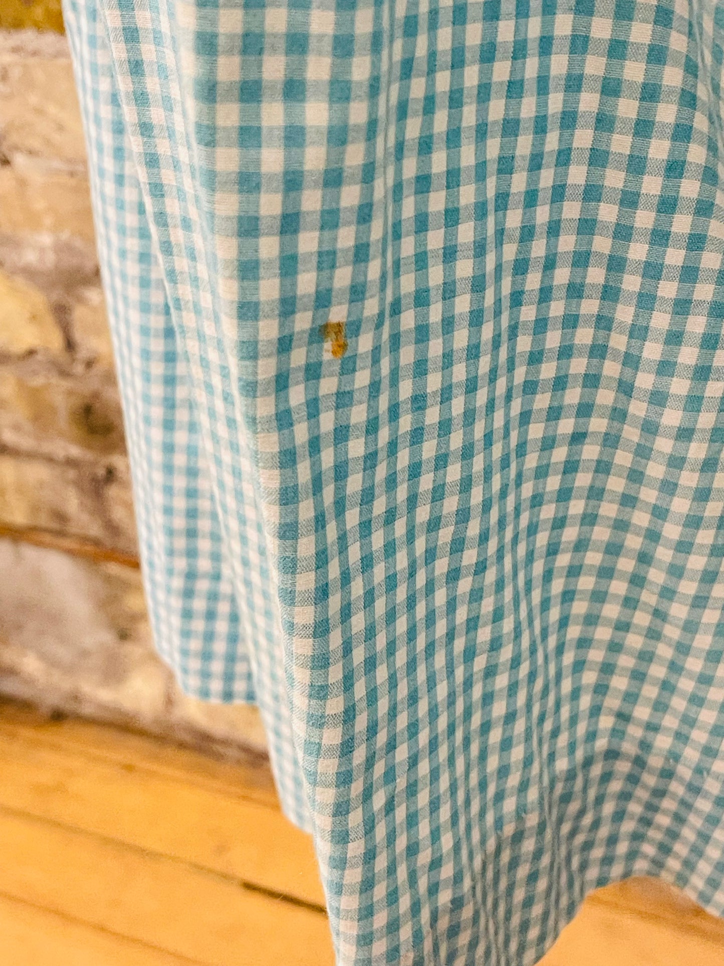 Blue Gingham Day Dress