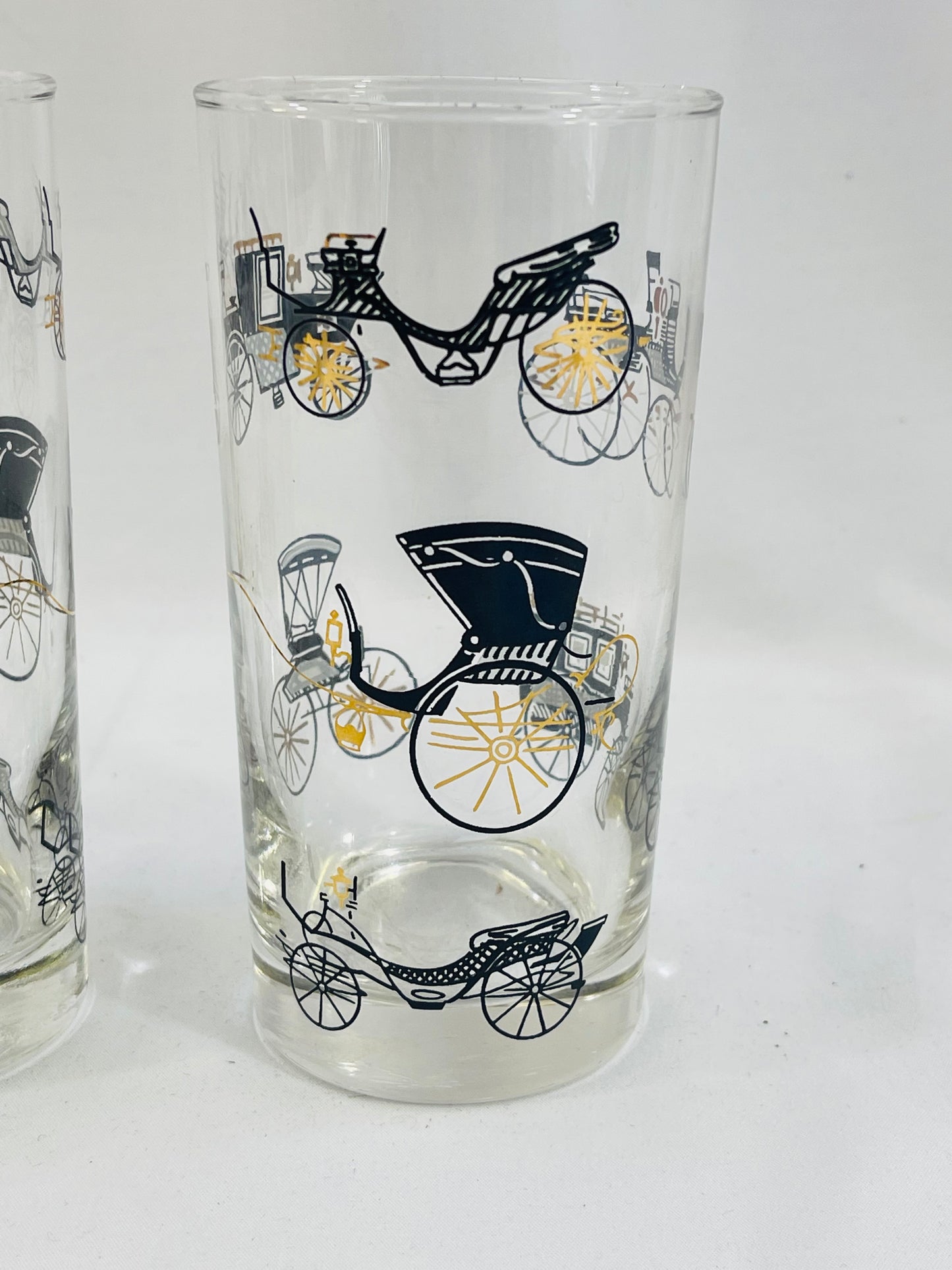 Libby Carriage Tom Collins Glasses