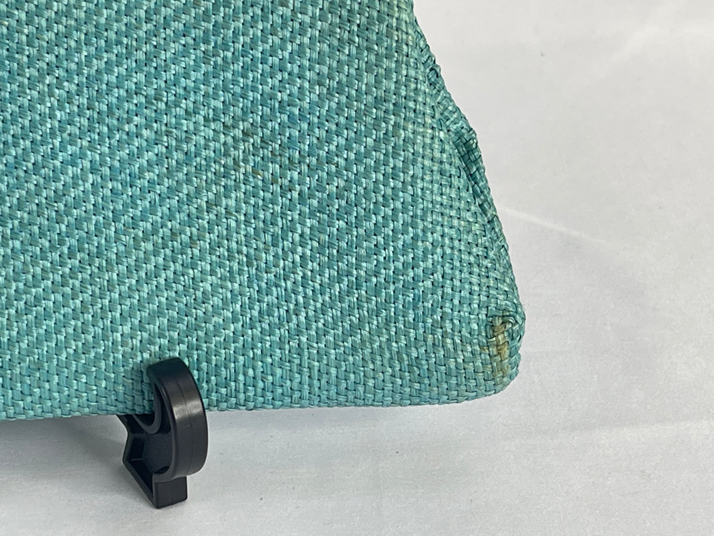 Teal Woven Clutch