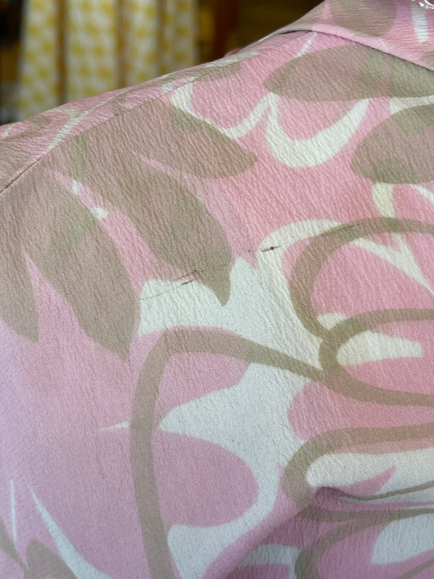 60s Mad Men Pink Floral Dress