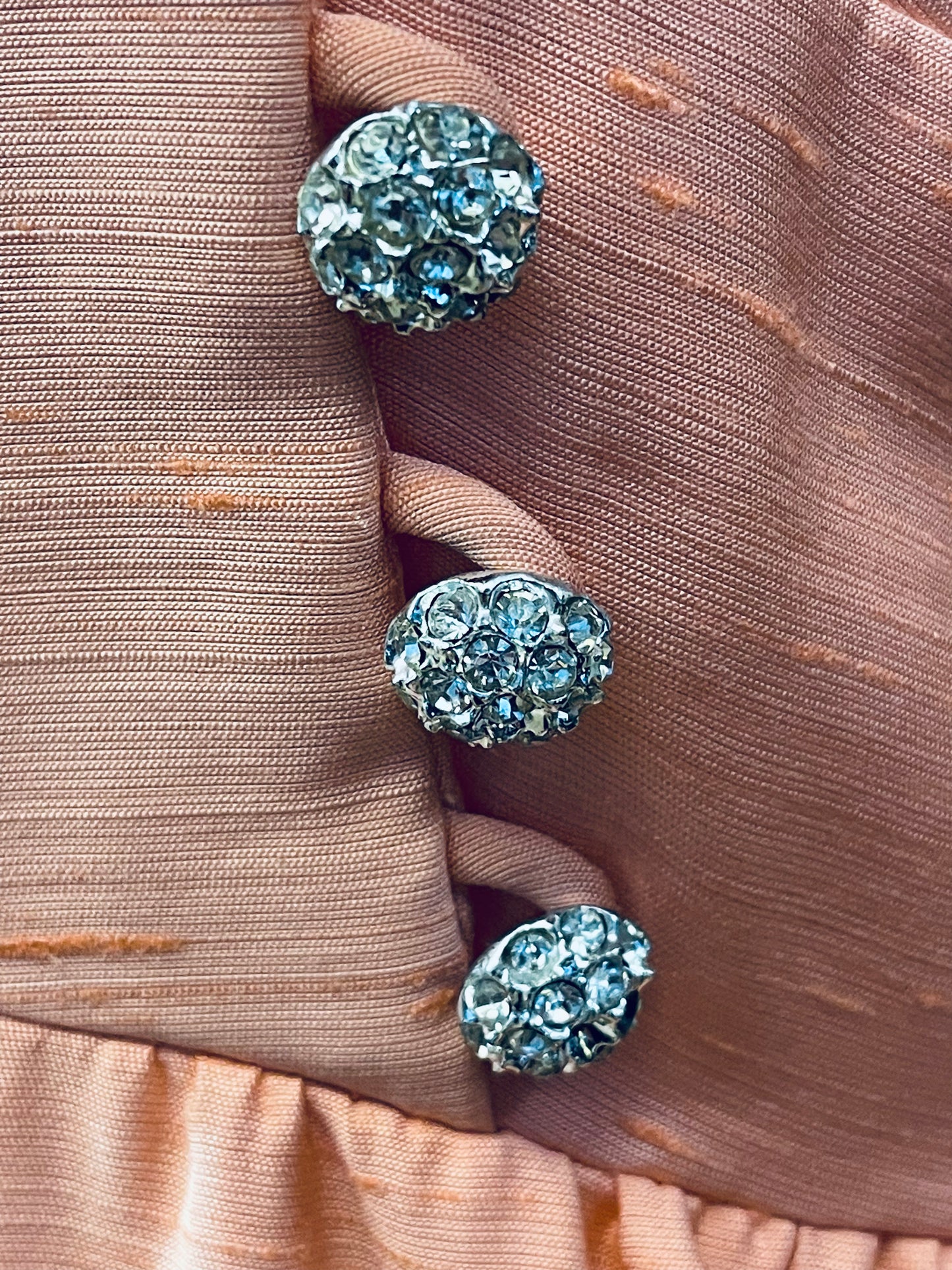 60s Salmon Full Length Gown