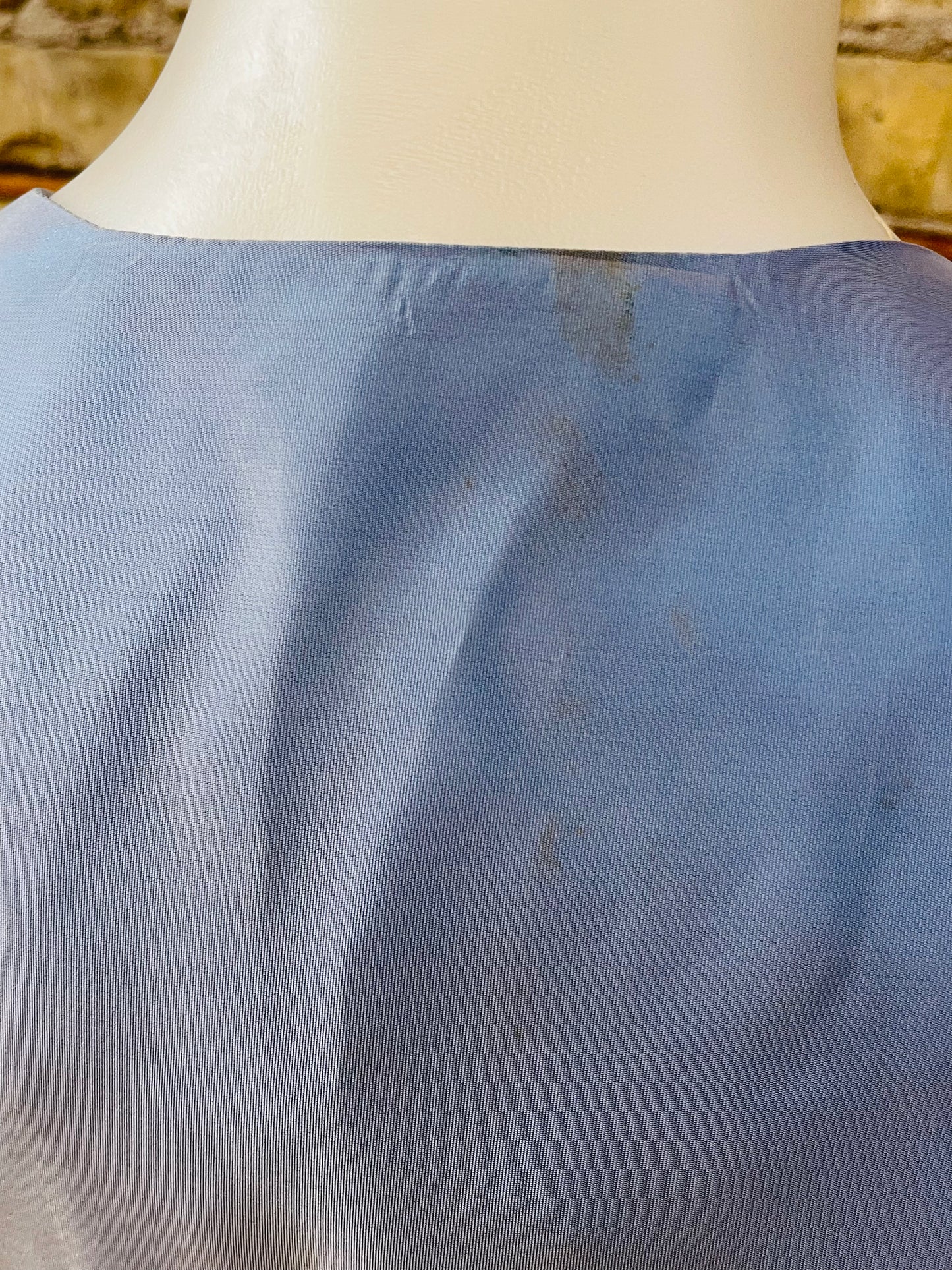 50s Blue Fit & Flare Dress