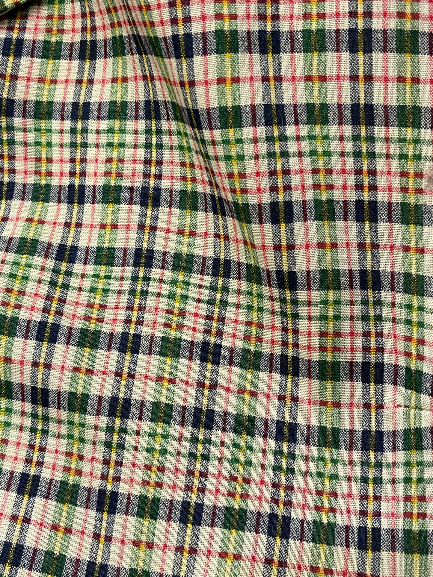 Volup Plaid Cotton Dress