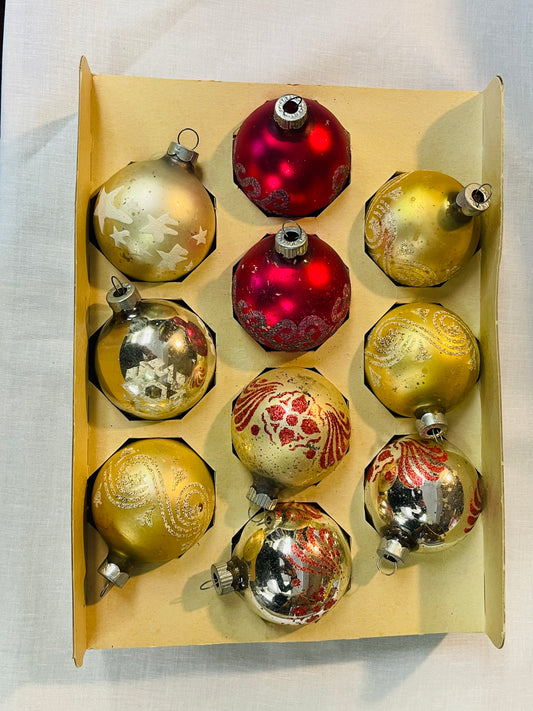 Shiny Brite & Made USA Ornaments