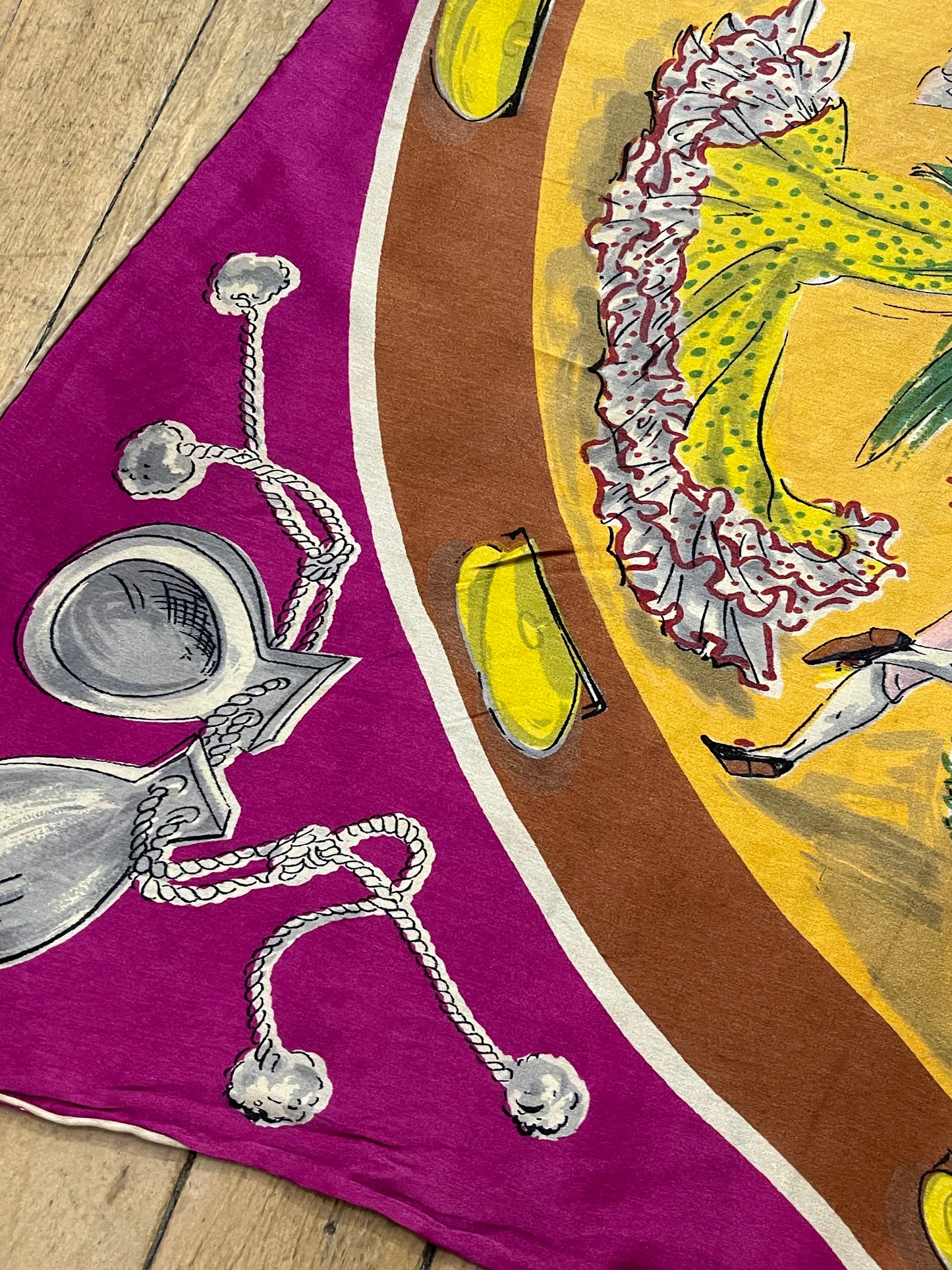 Vibrant Souvenir Scarf