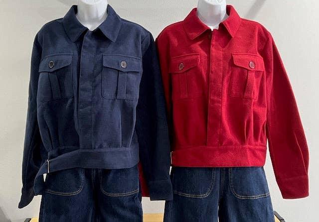 1940's Ida Work Jacket-Navy