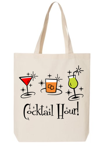 Cocktail Hour Carry-All Tote