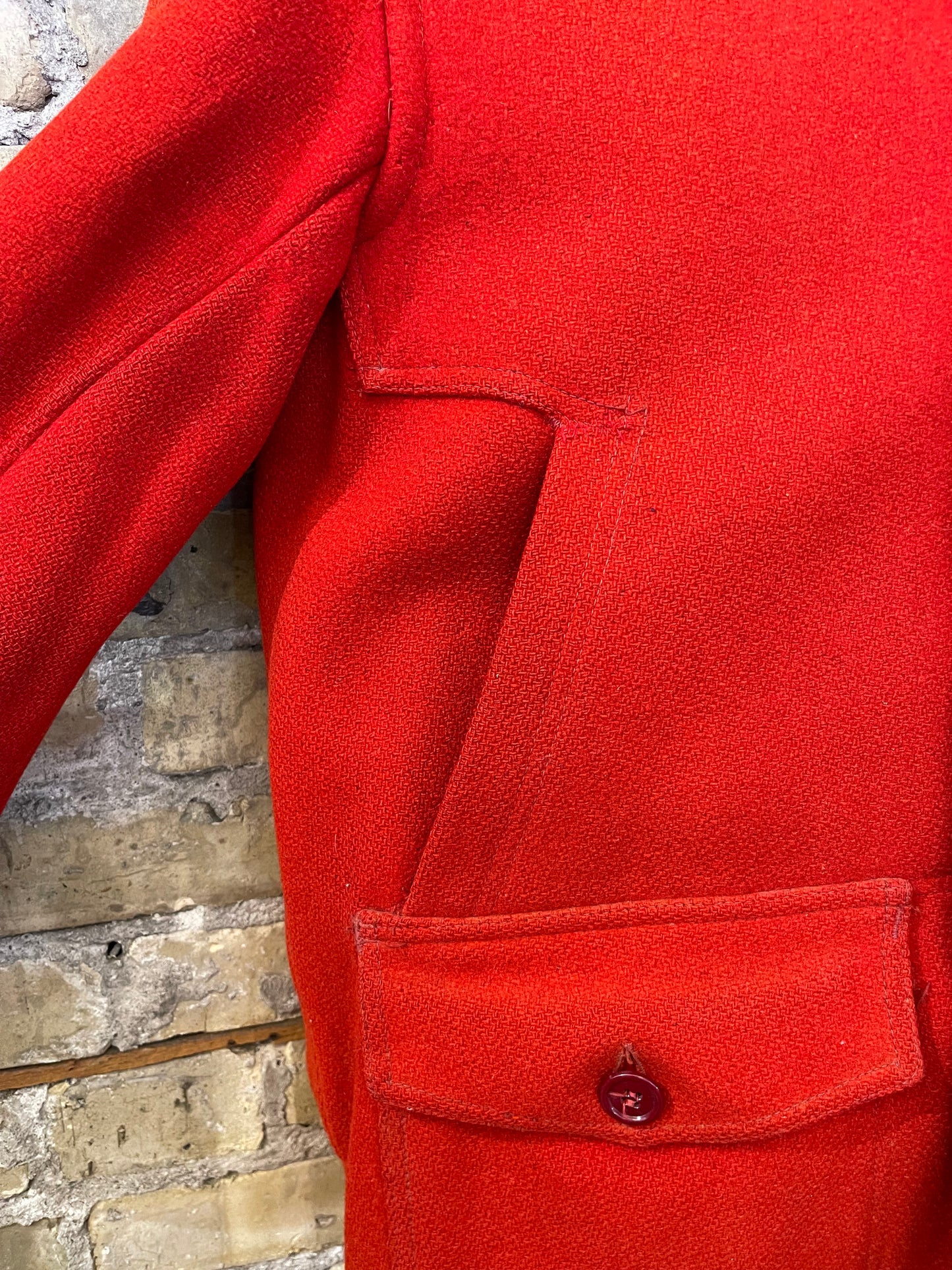 Red JC Higgins Hunting Coat