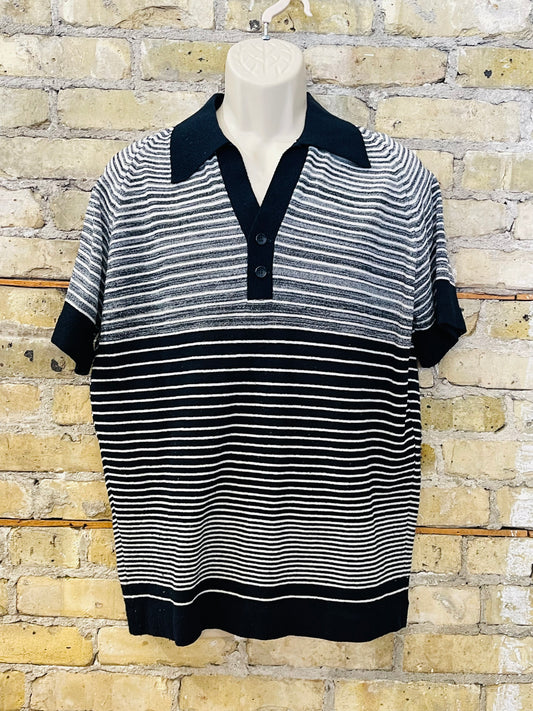 JC Penney Terrycloth Sport Shirt