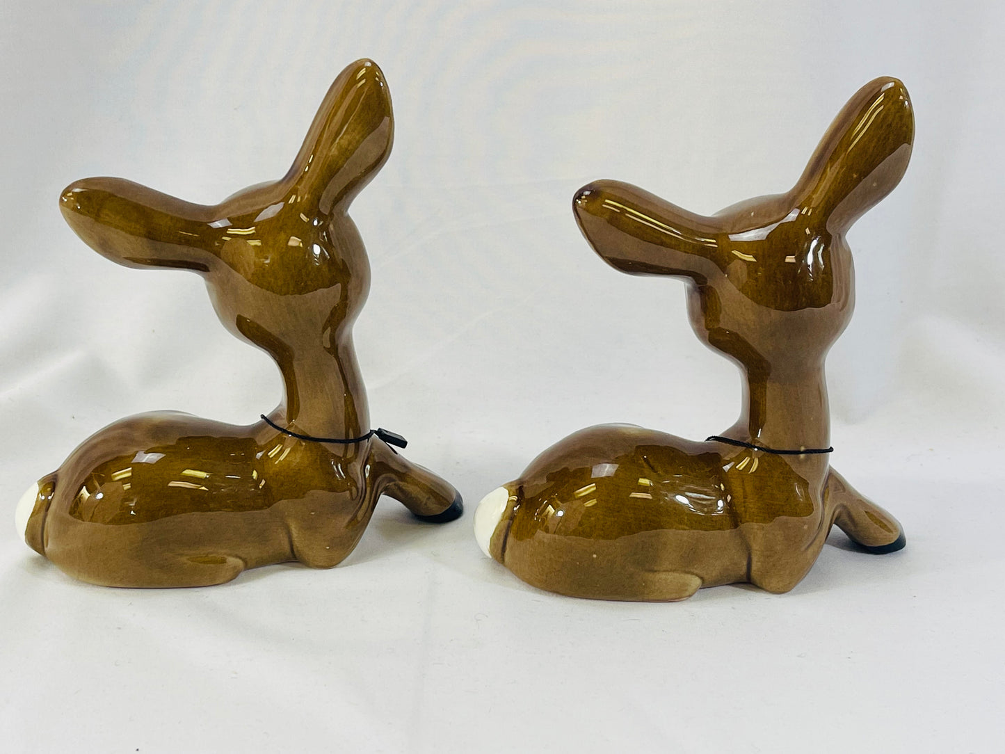 Vintage Duo of Ceramic Deer