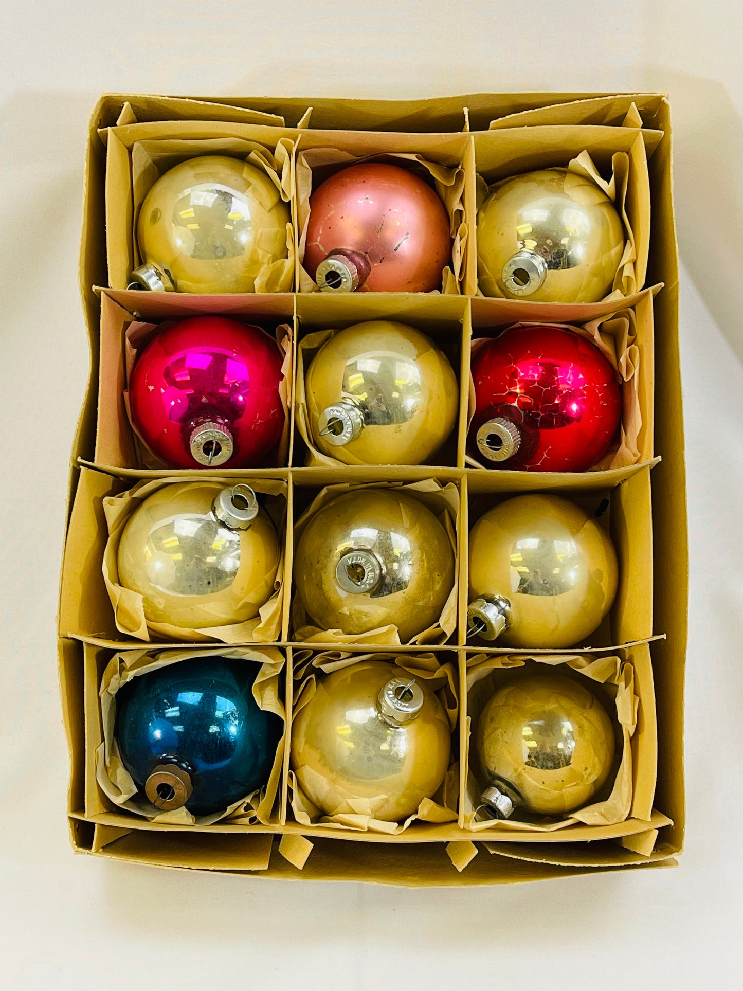 Mixed Glass Christmas Ornaments