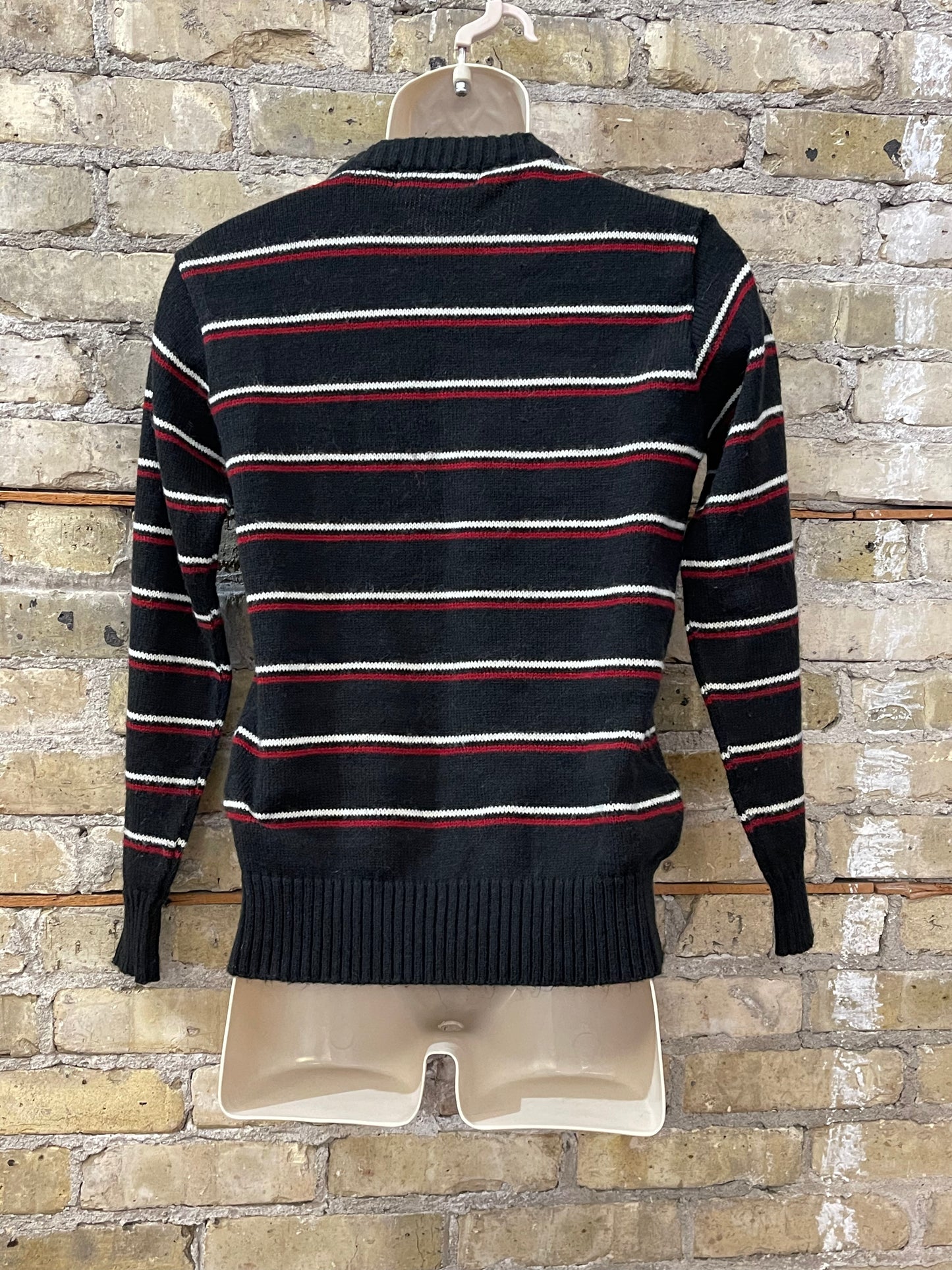 Townsley Black Striped Sweater