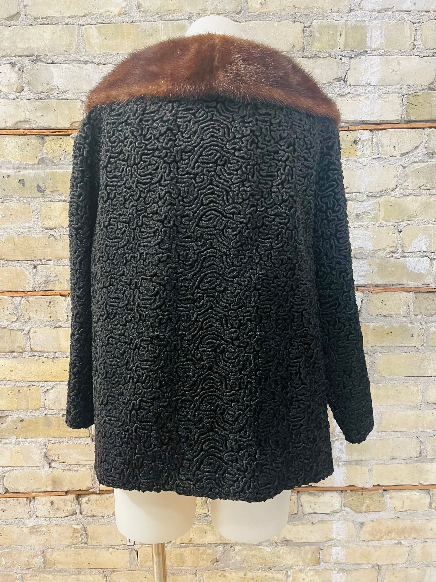 Black Persian Lamb Jacket