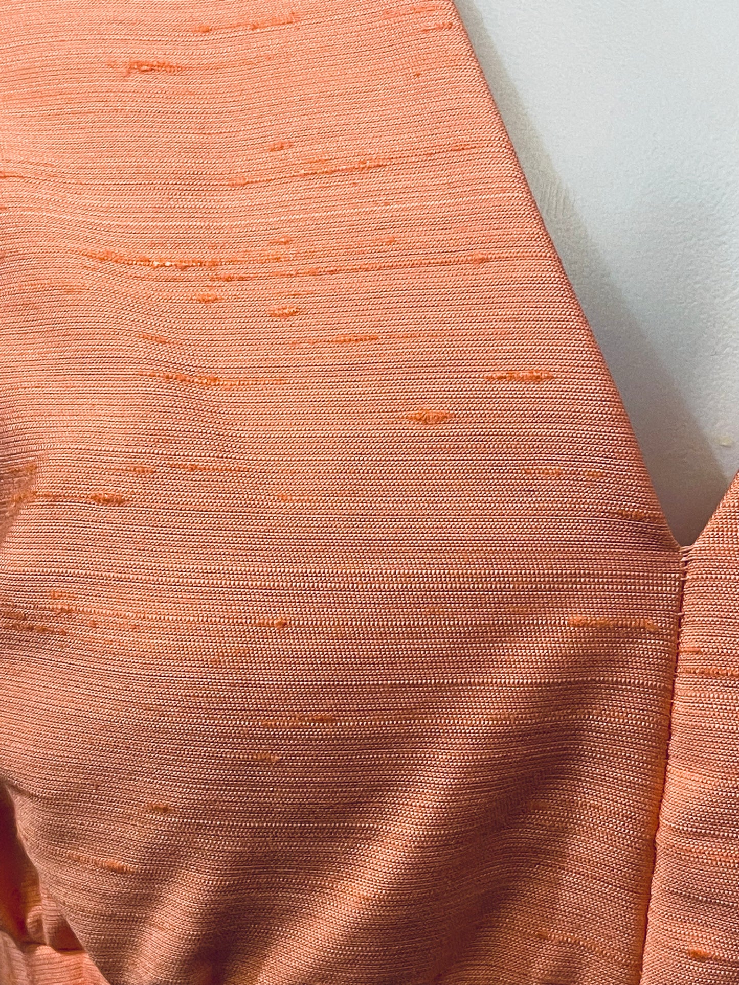 60s Salmon Full Length Gown