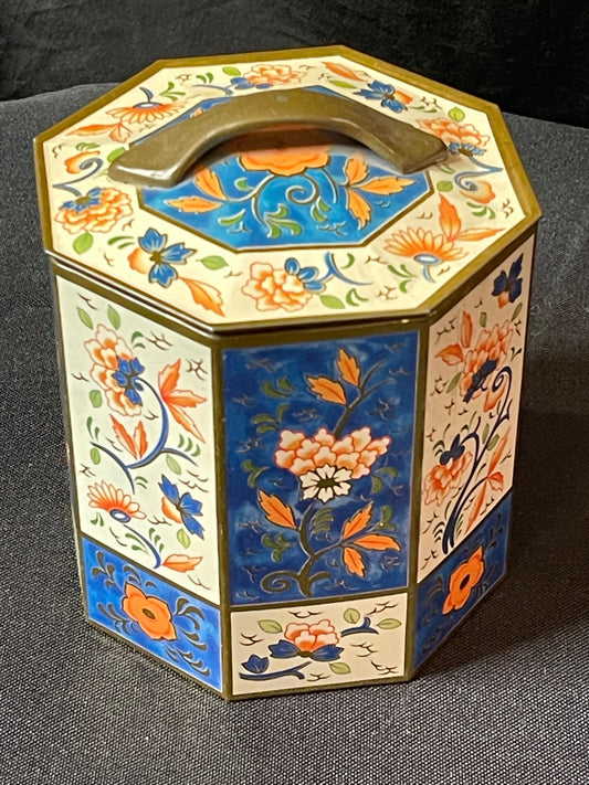 Octagonal Colorful Tin