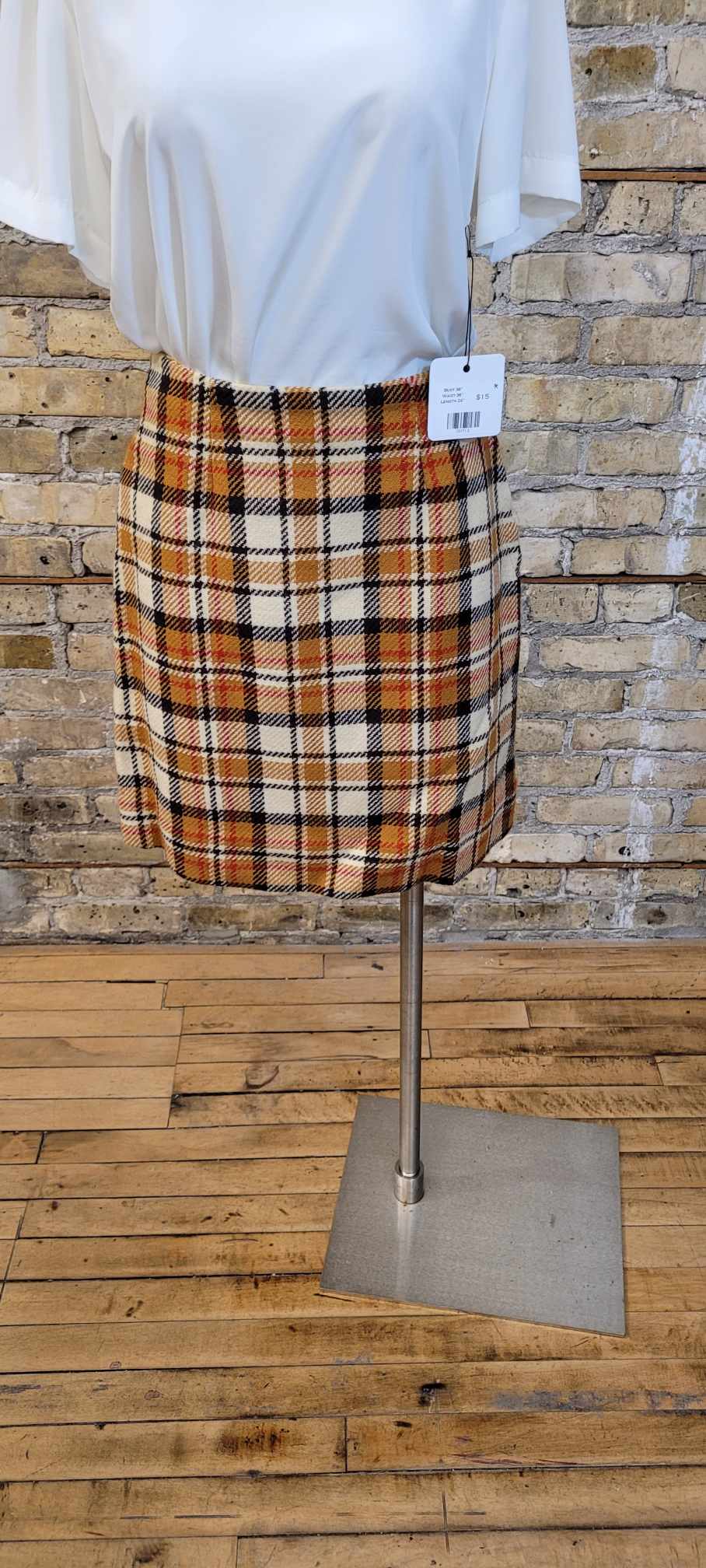Winter Plaid Skirt