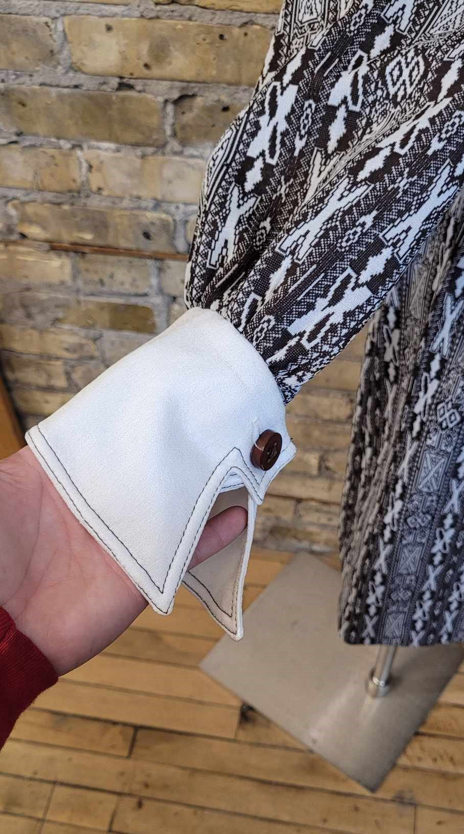 Funky 70s Shirt Dress