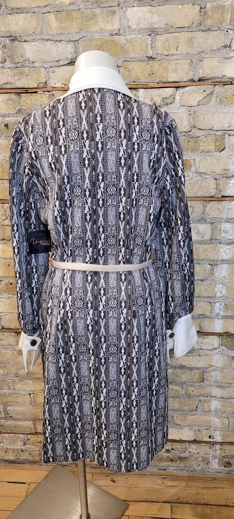 Funky 70s Shirt Dress