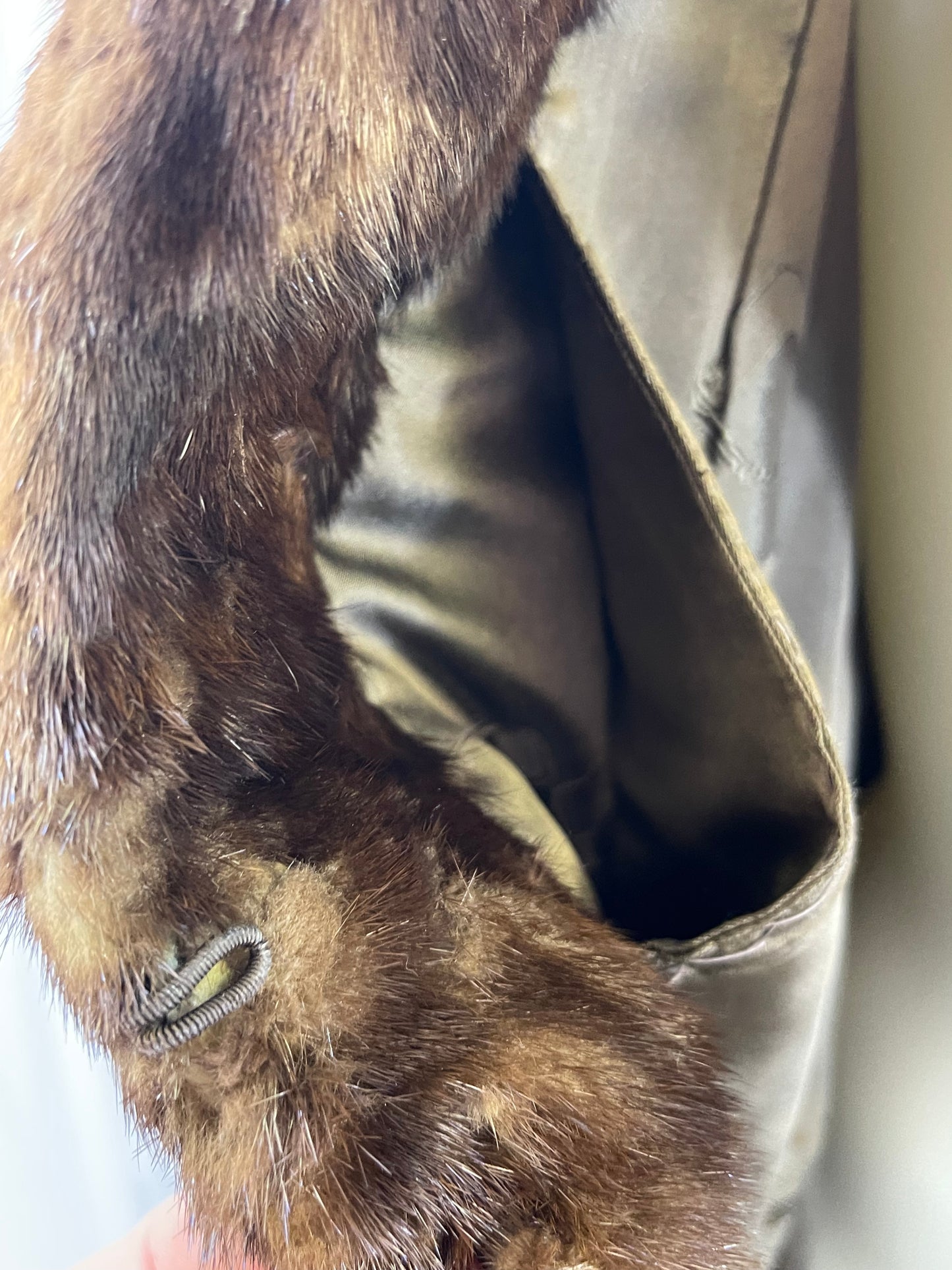 Herringbone Mink Coat