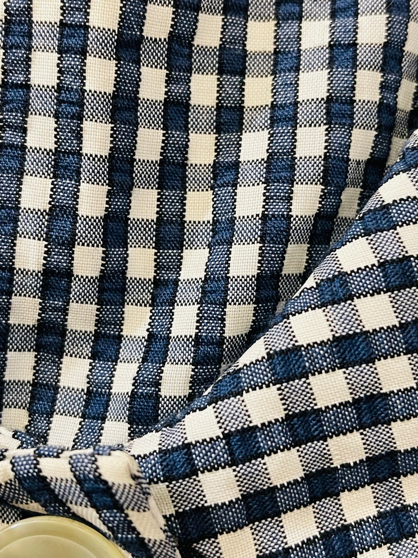 50s Gingham Blouse & Jacket
