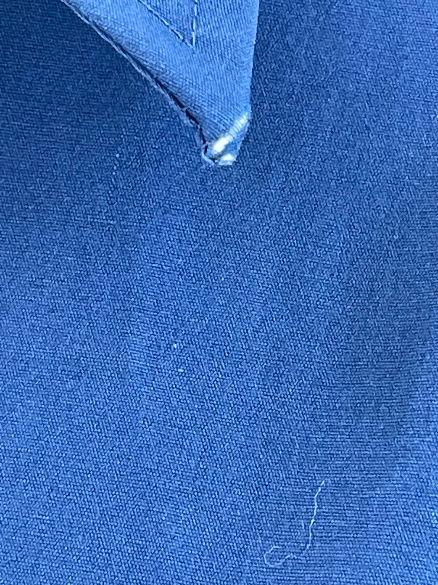 Blue Short Sleeve Button Down Shirt