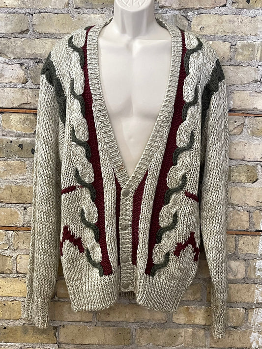 80s Sears Cardigan Sweater