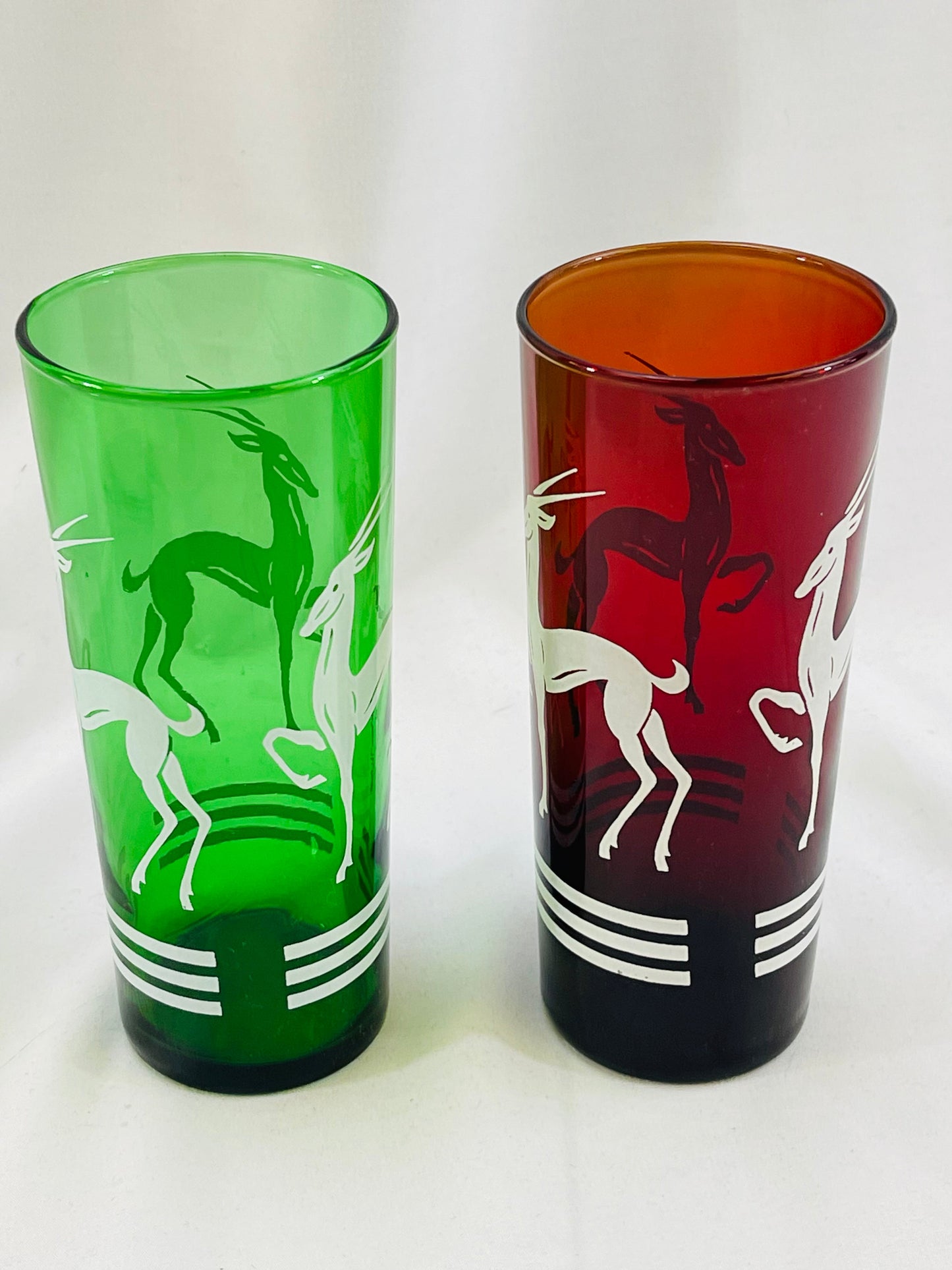 Listing for Beth Hazel Altas Gazelle Highball Glasses