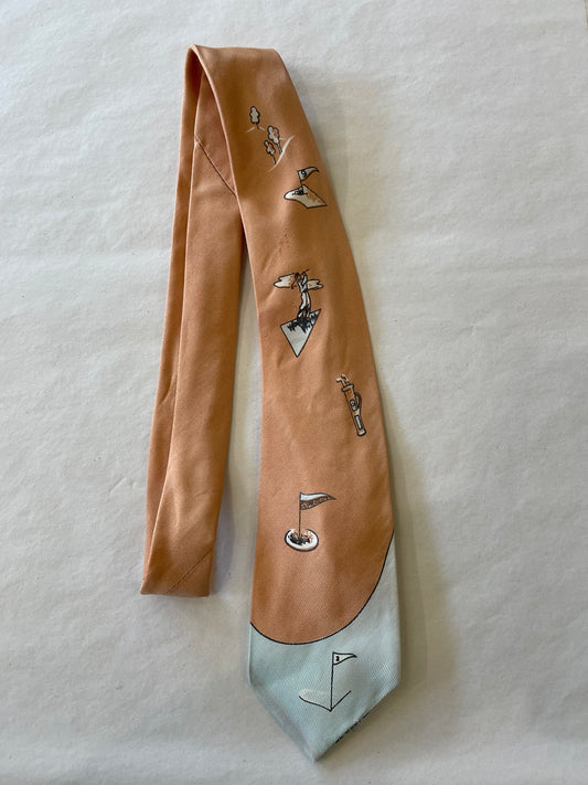 Vintage Golf Tie