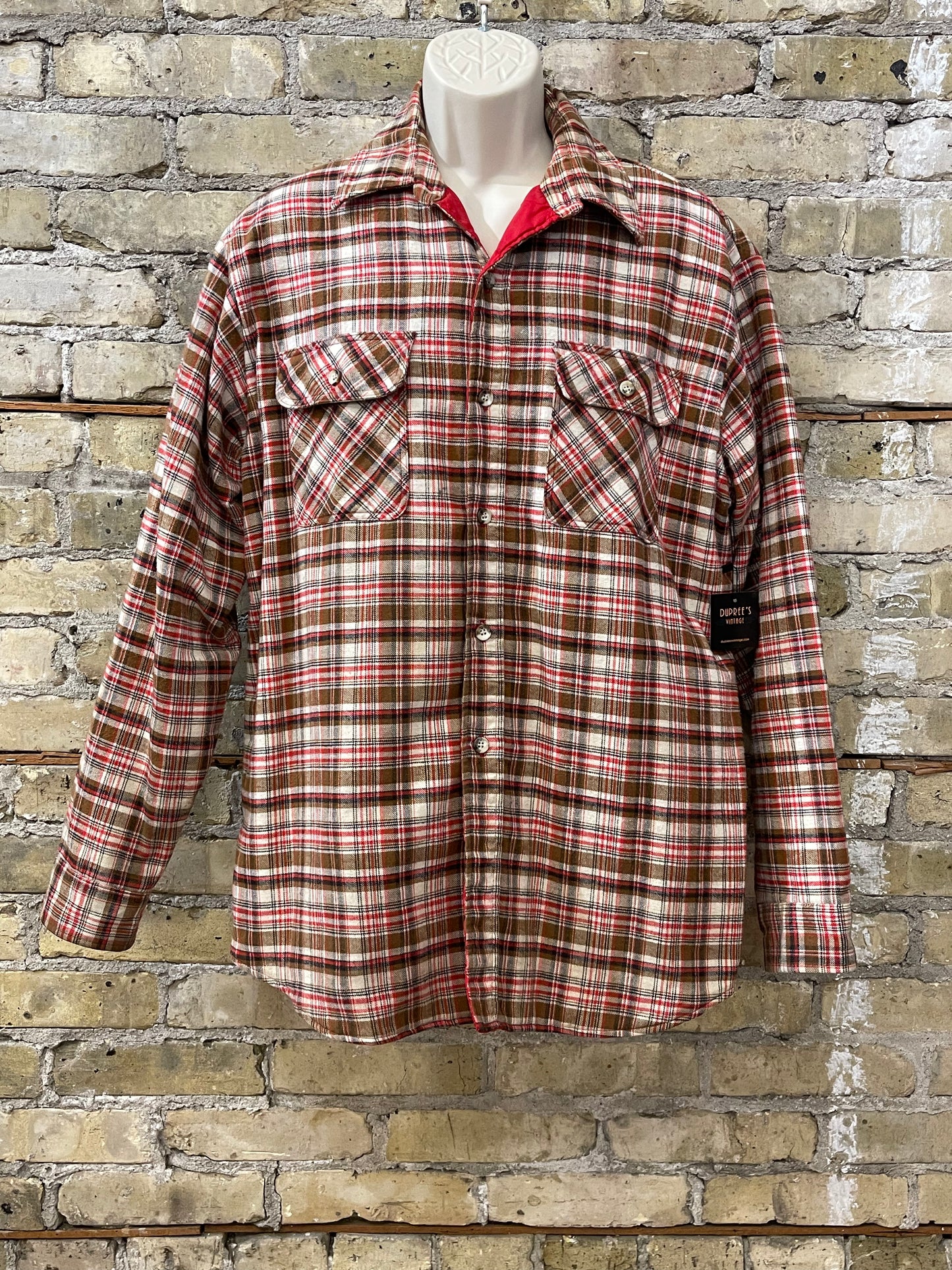 Vintage St John’s Bay Quilted Flannel