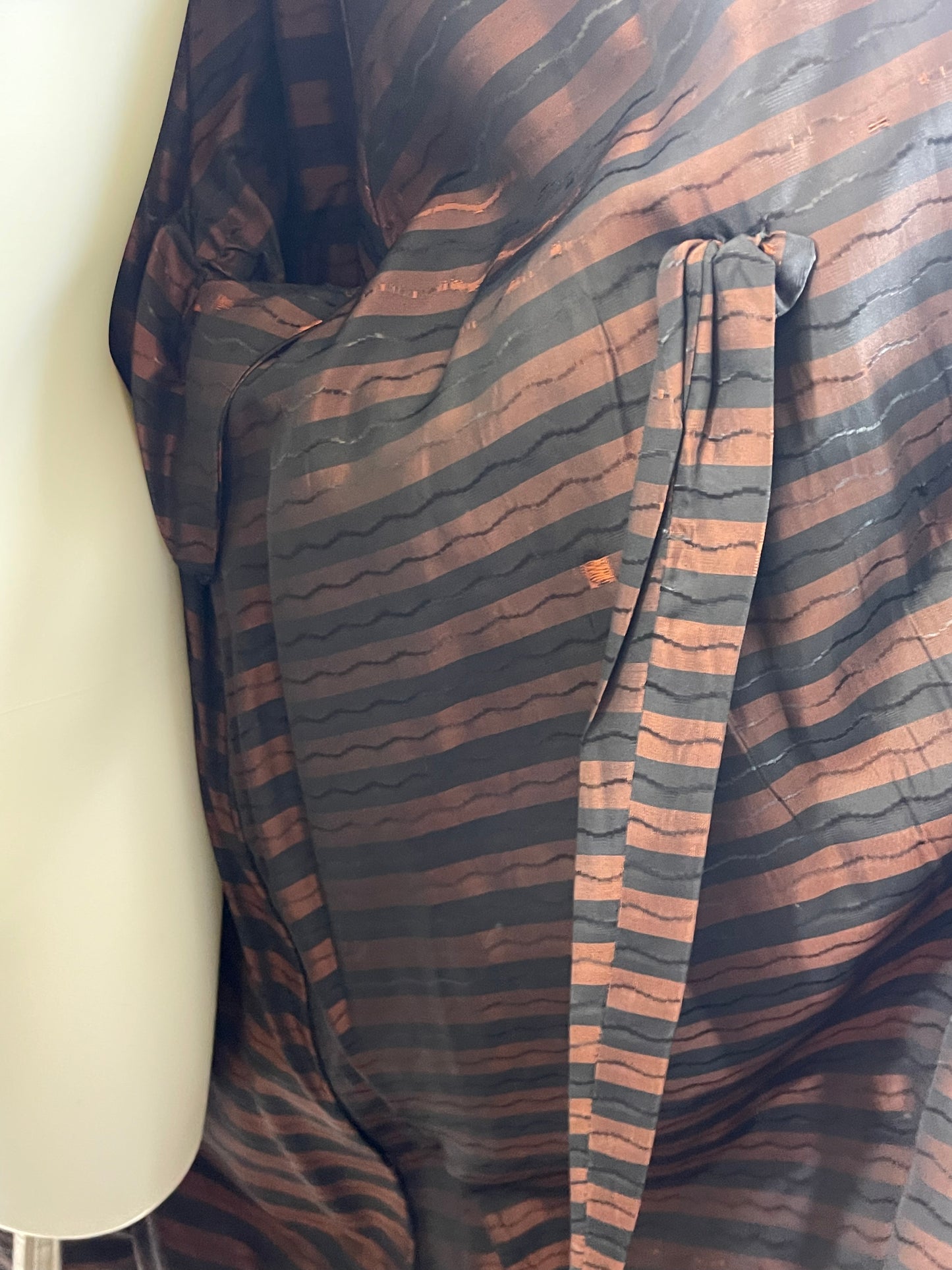 George Vares Herringbone Mink Coat