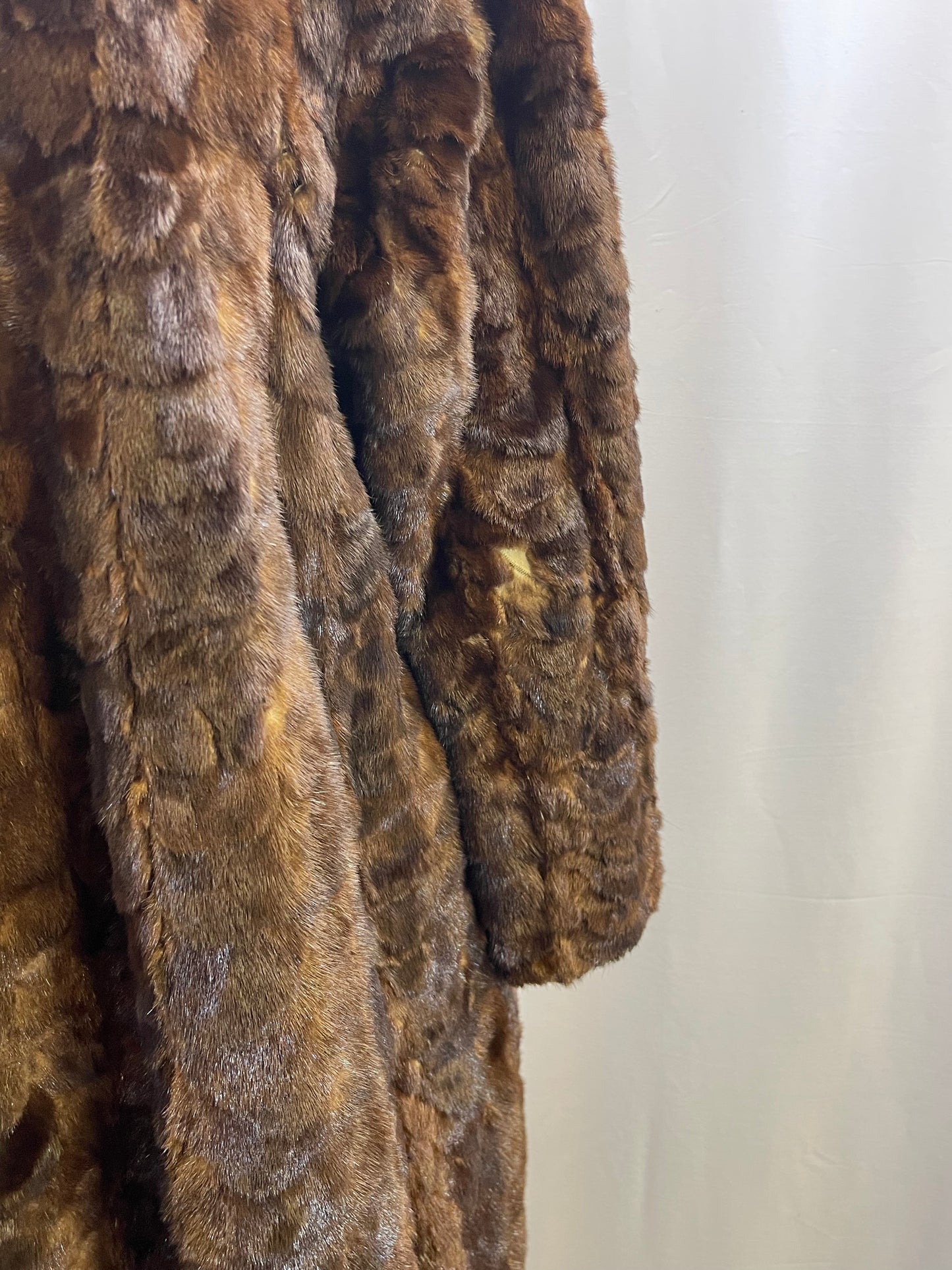 Herringbone Mink Coat