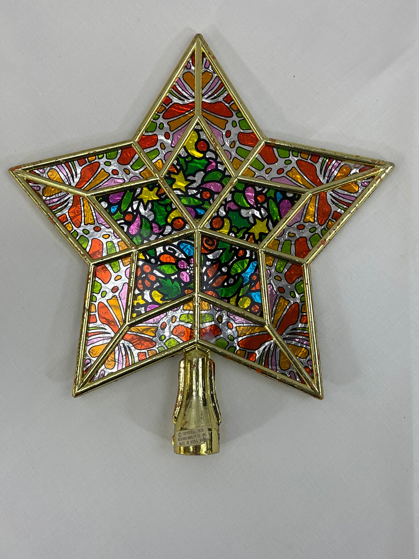 1970s Star Tree Topper