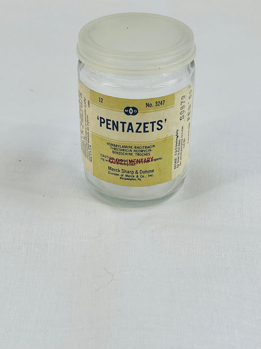 Vintage Pentazets Jar