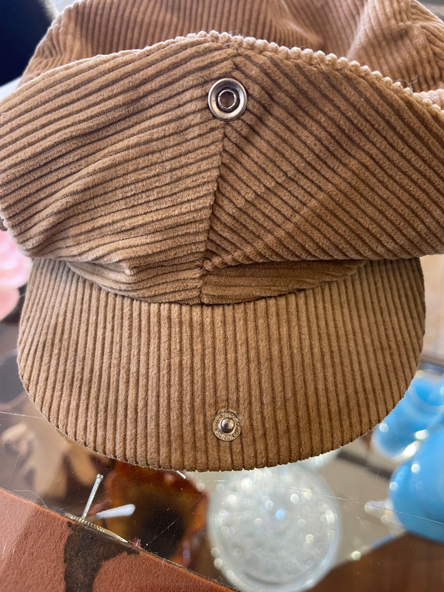 Corduroy Flat Cap