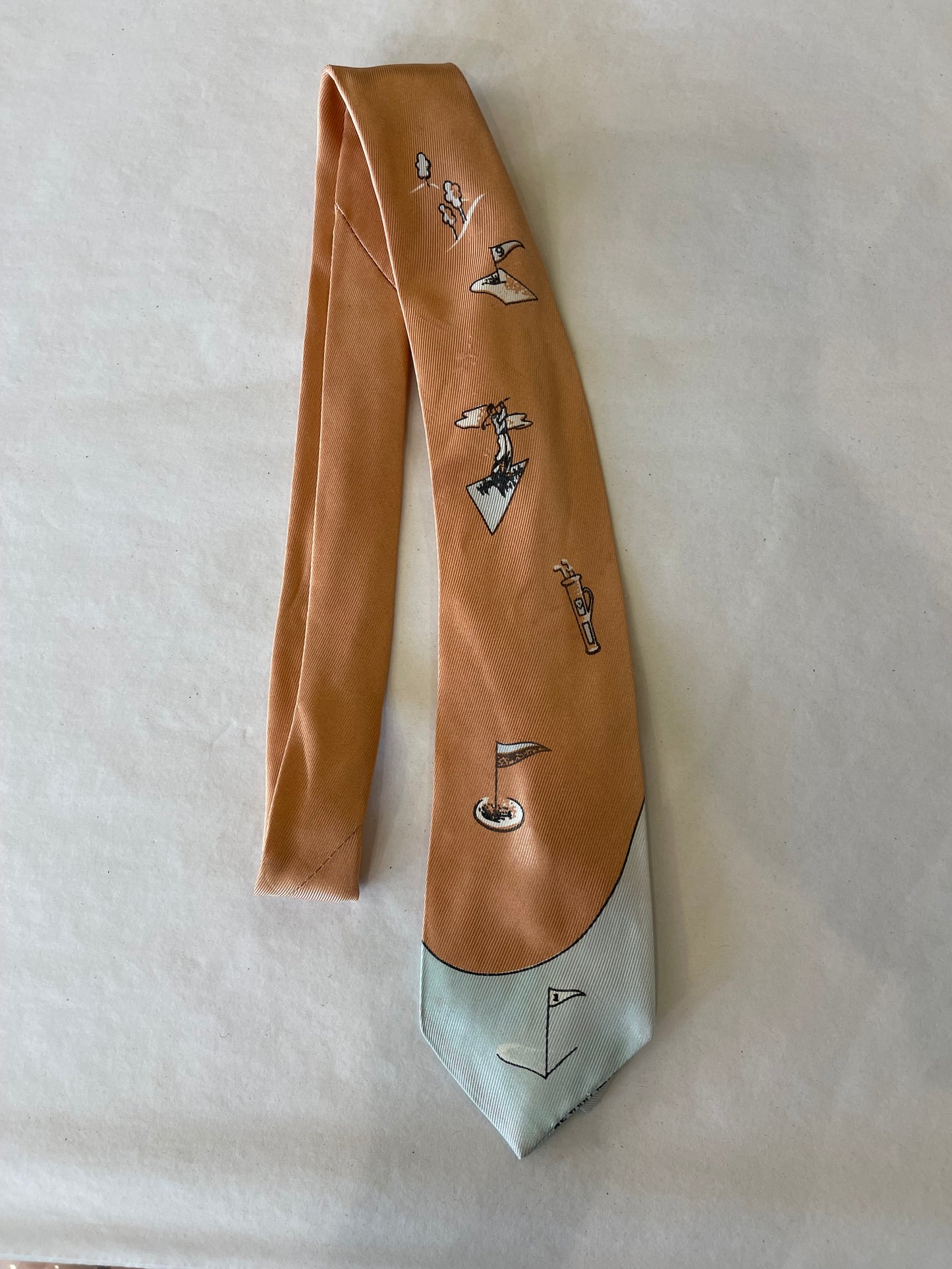 Vintage Golf Tie