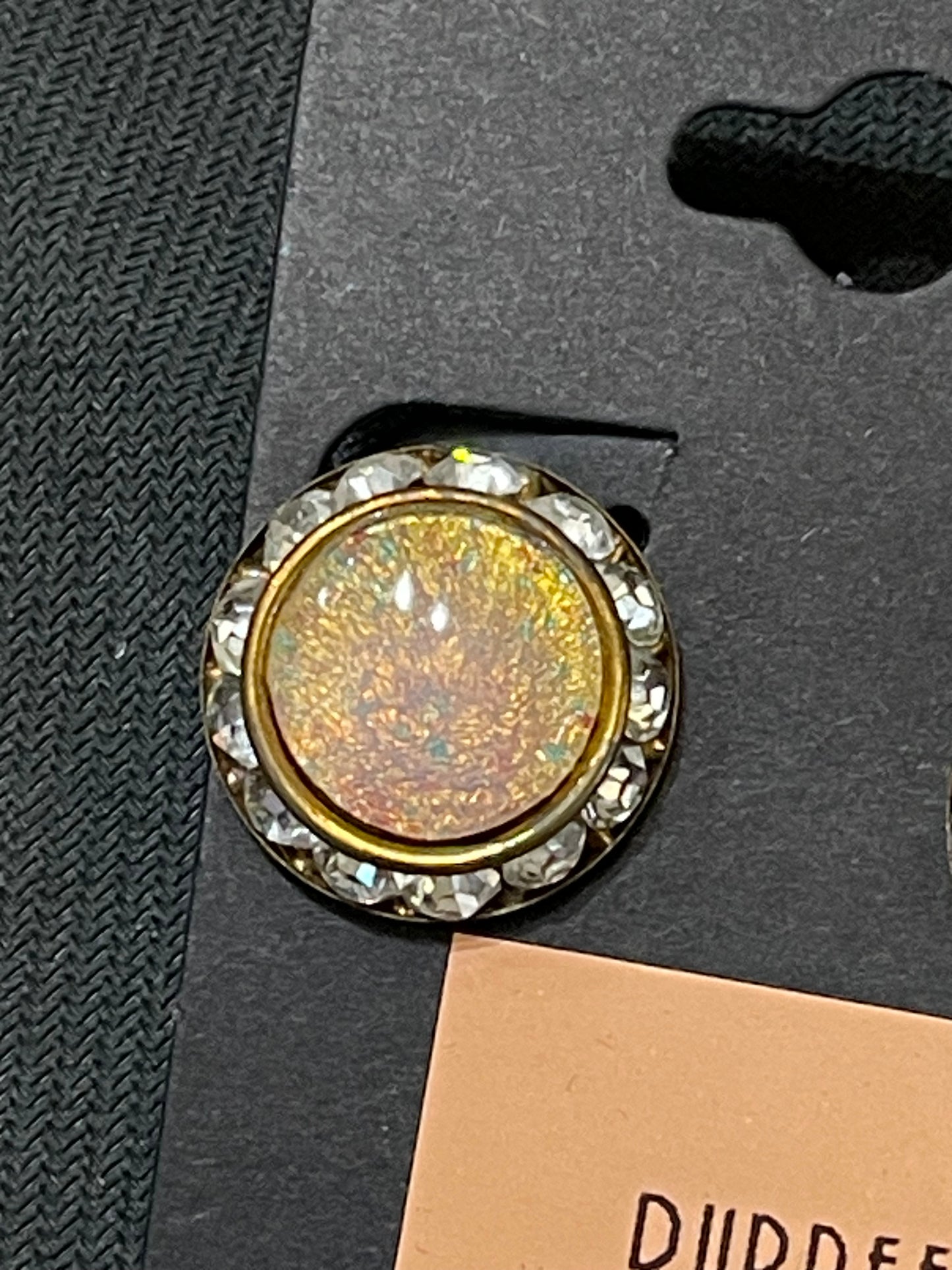 Opalescent Screw Back Earrings