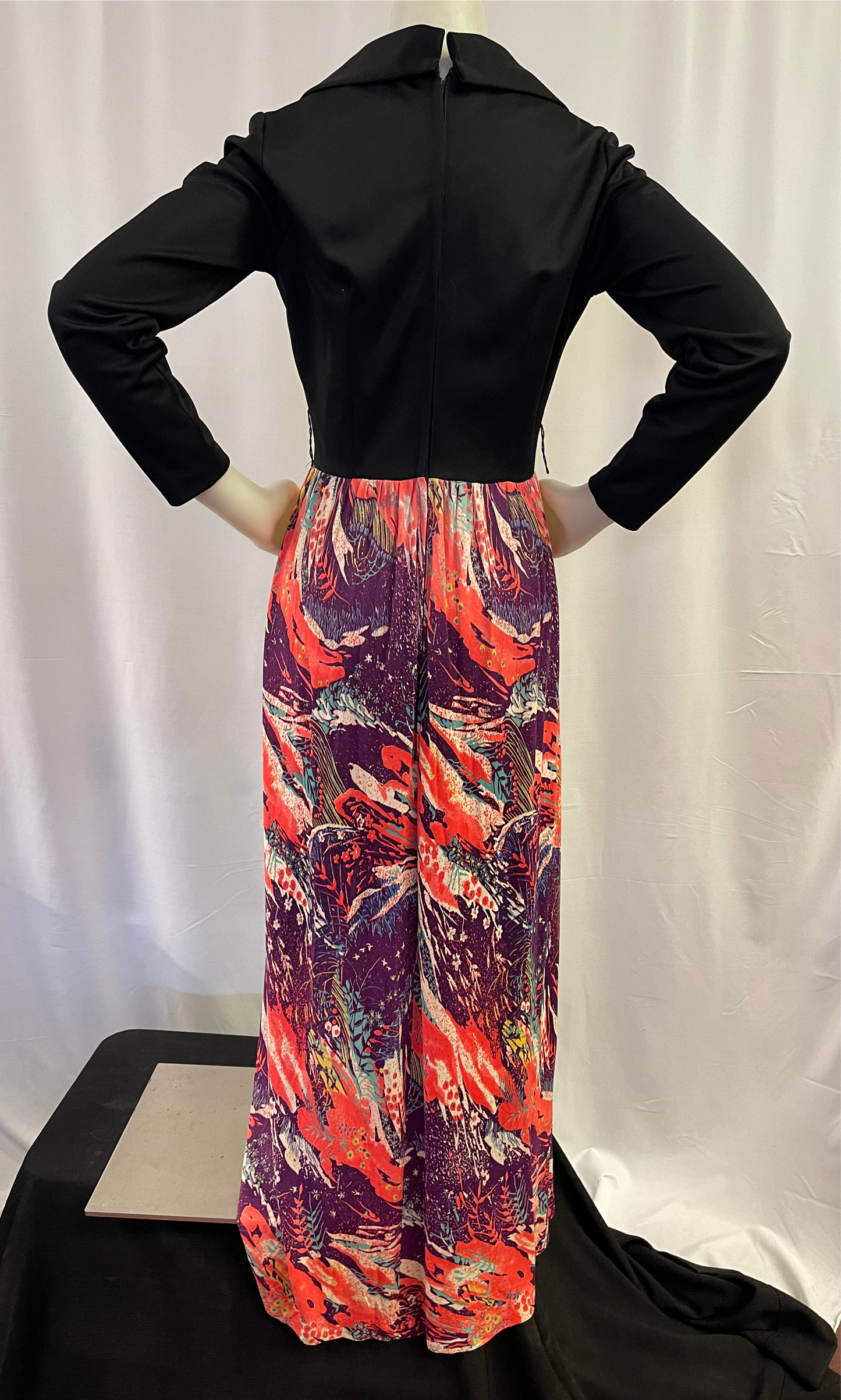 70s Psychedelic Gown