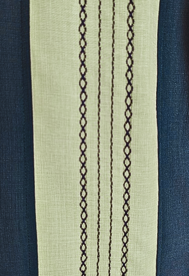 The Ricardo Shirt in Denim/Sage