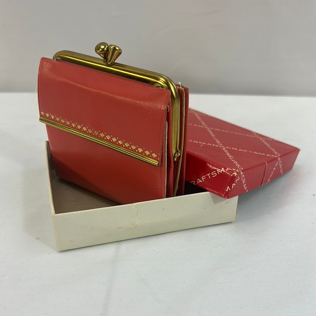 Pink Craftsman French Purse