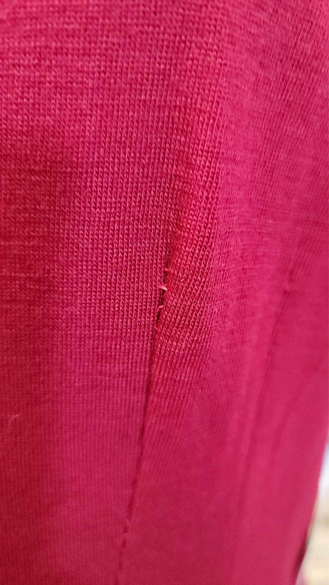 Severely Wounded Burgandy Dress