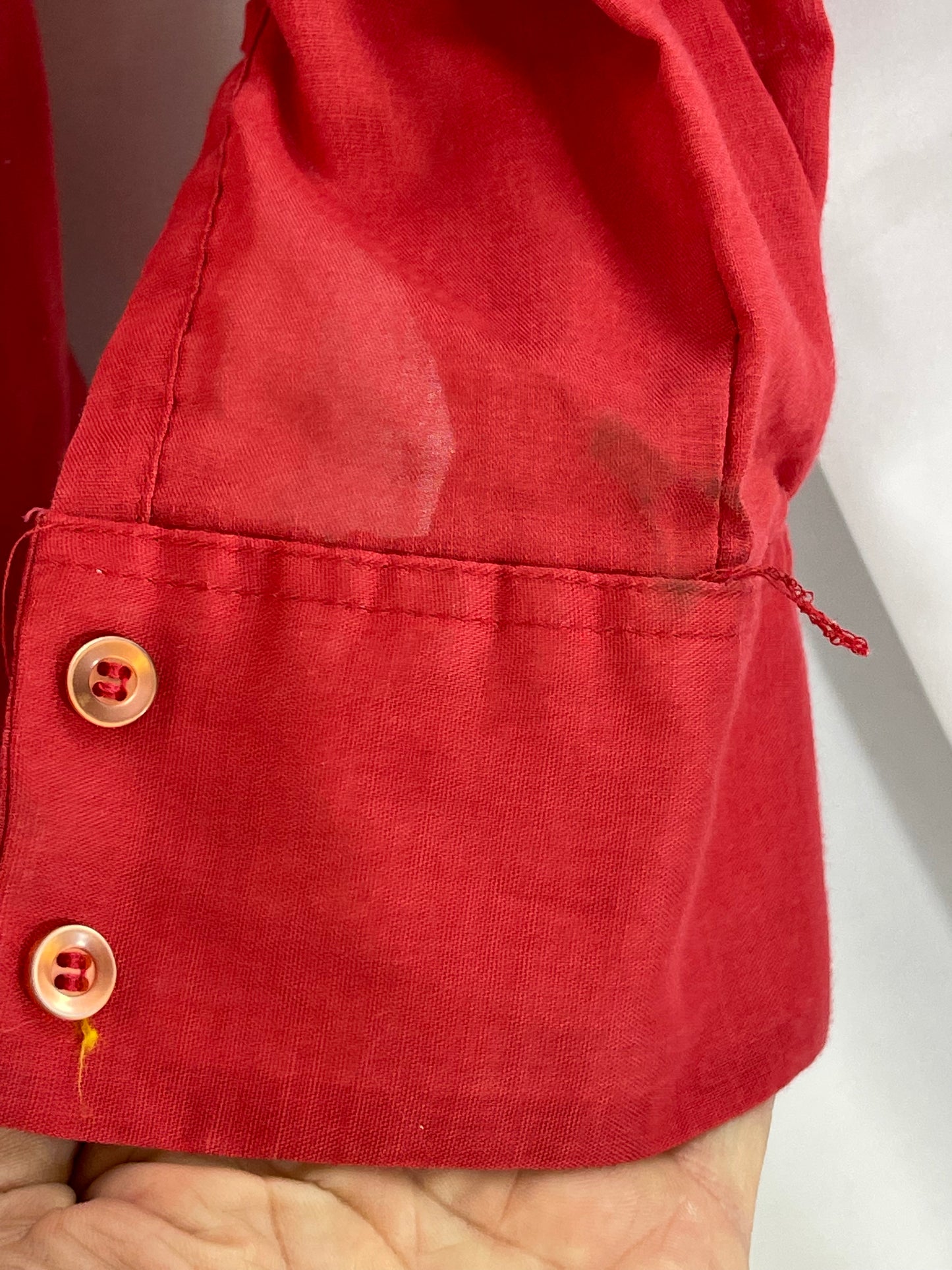 Red Long Sleeve Shirt