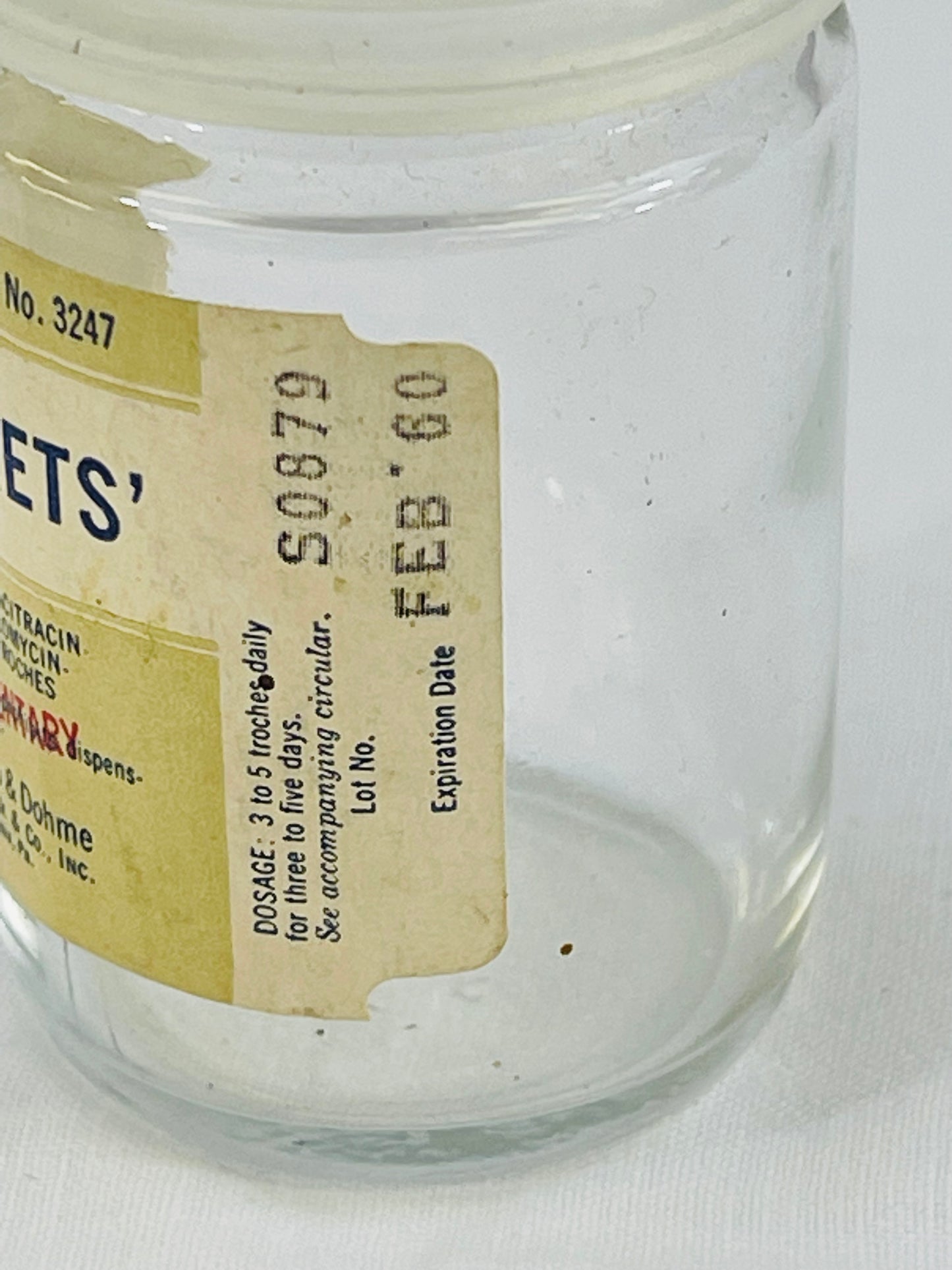 Vintage Pentazets Jar