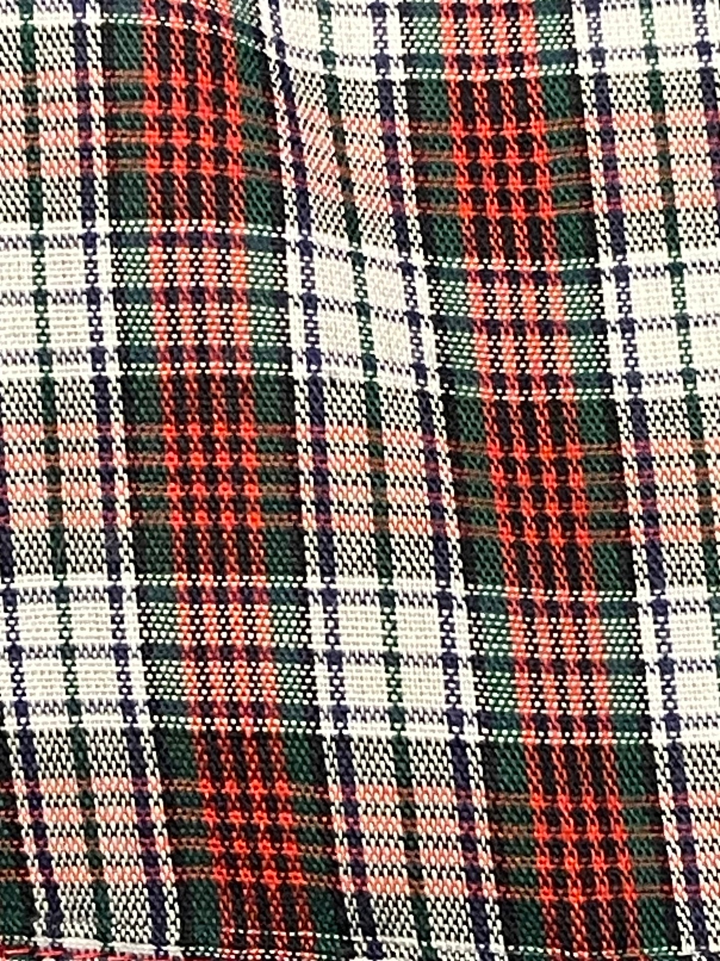 Plaid Cotton Day Dress