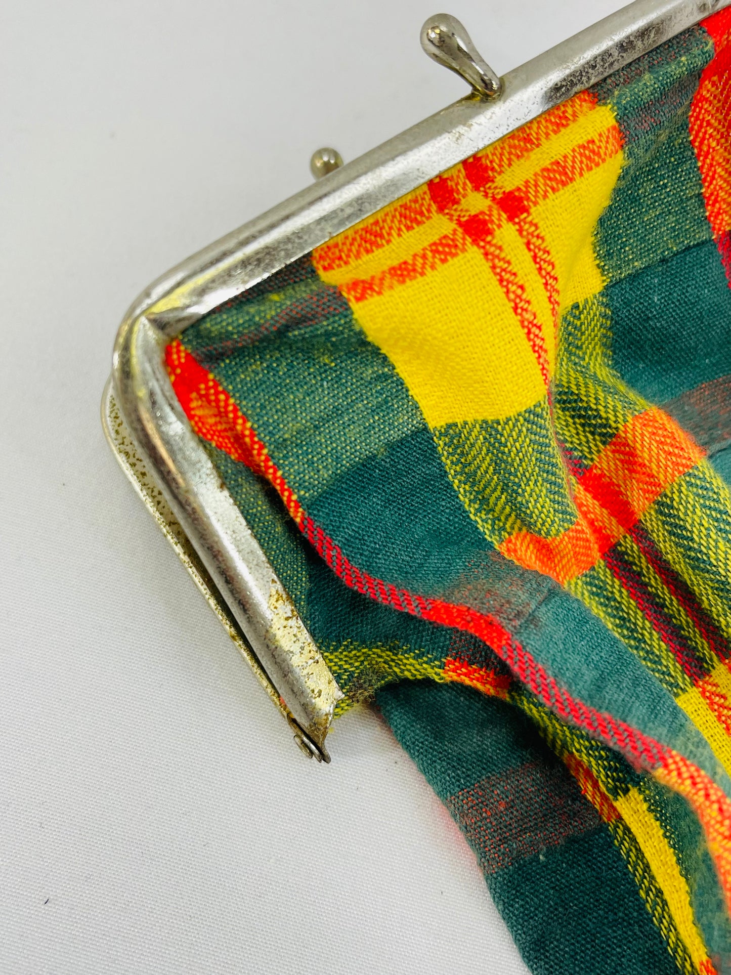 Fun Plaid Extra Long Purse