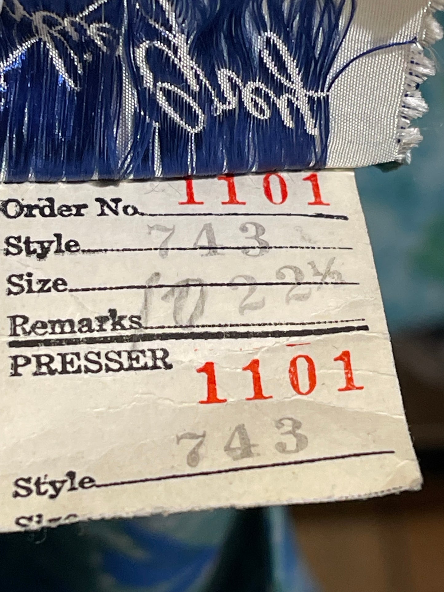 Leslie Grey 50s Blue Floral Party Dress